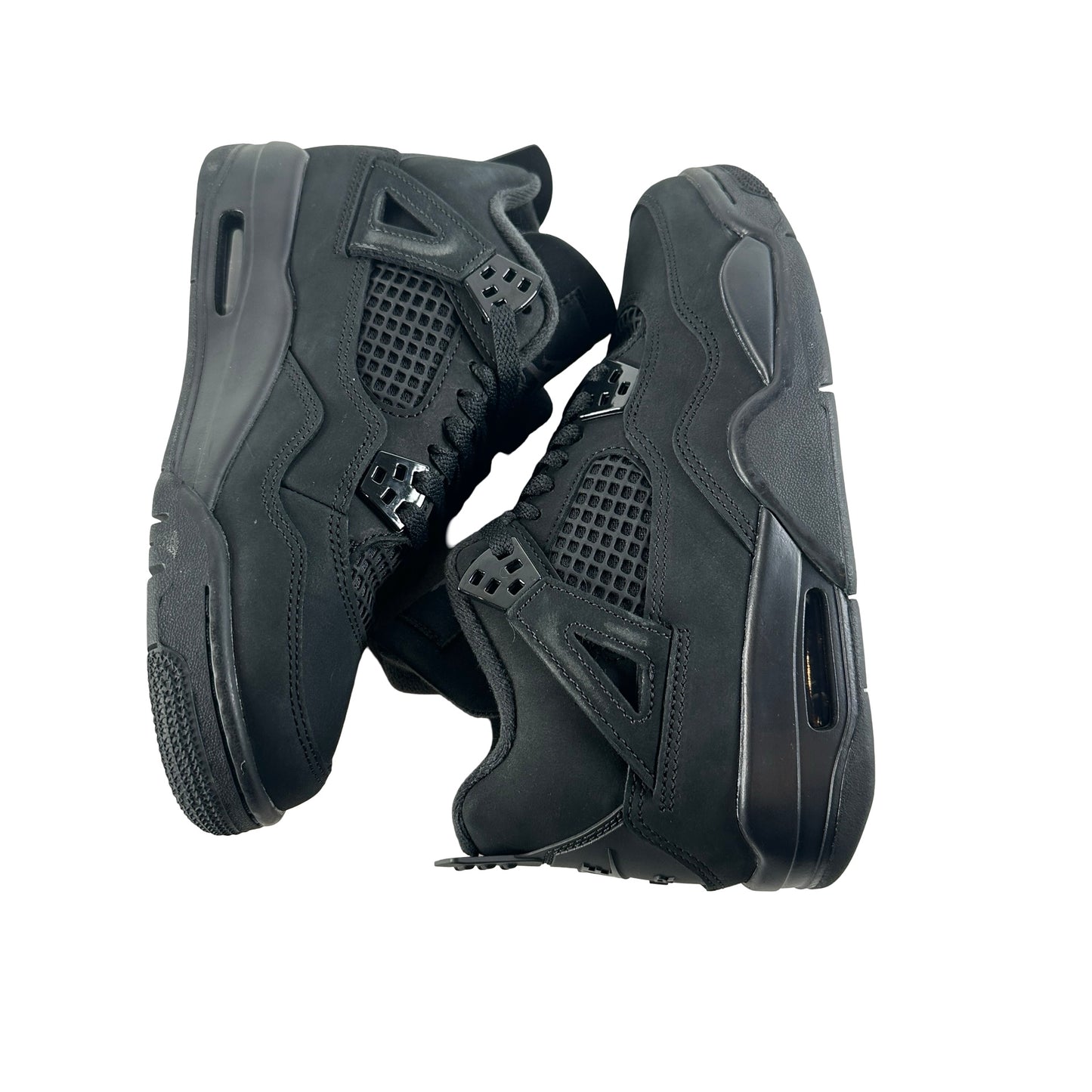 IB4171 010 Jordan 4 Retro Black Cat (2025) (GS) [USED] - 5.5 Y (VNDS) (No Box)