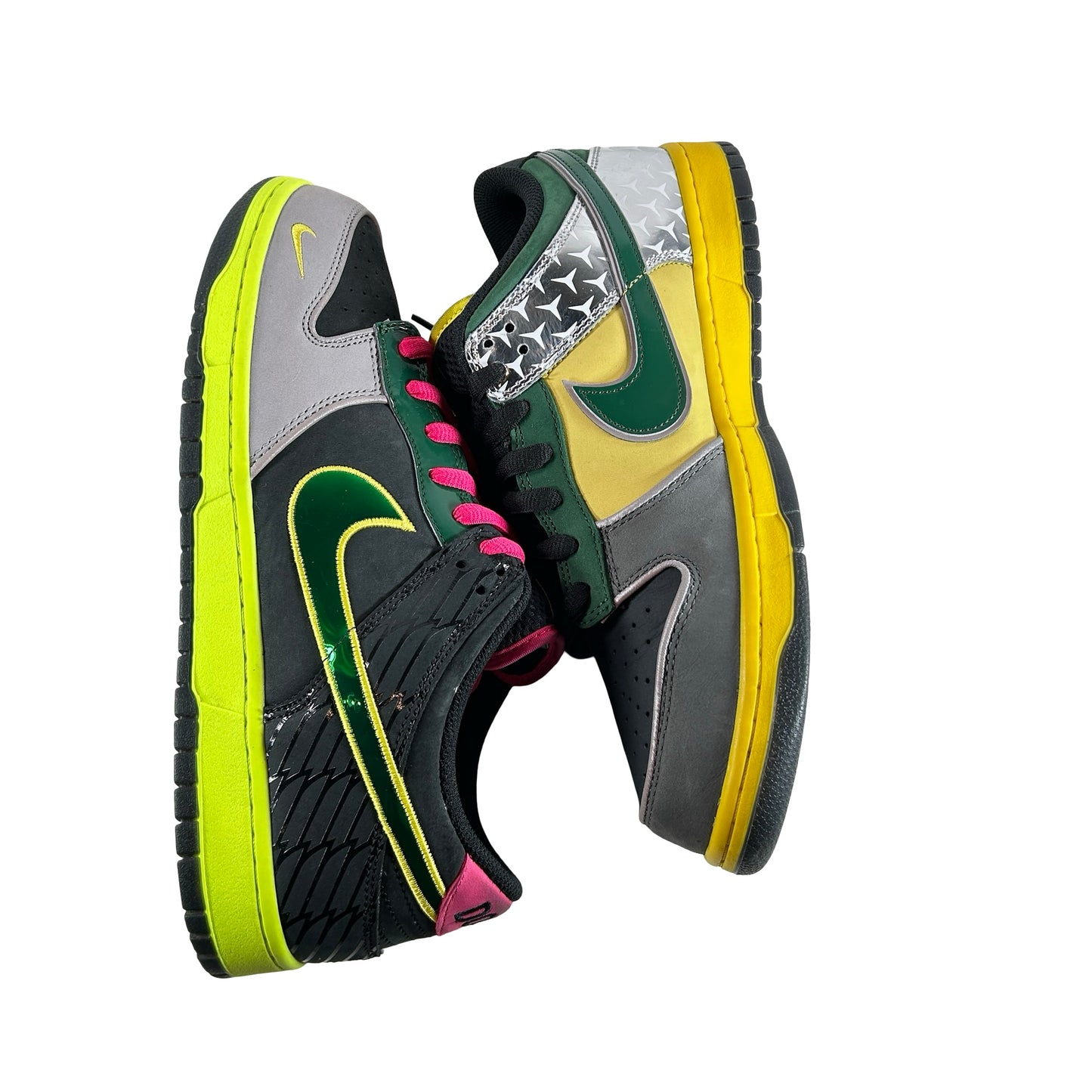 HV1454 001 Nike Dunk Low What the Duck Home University of Oregon PE [USED] - 12 M (Used)