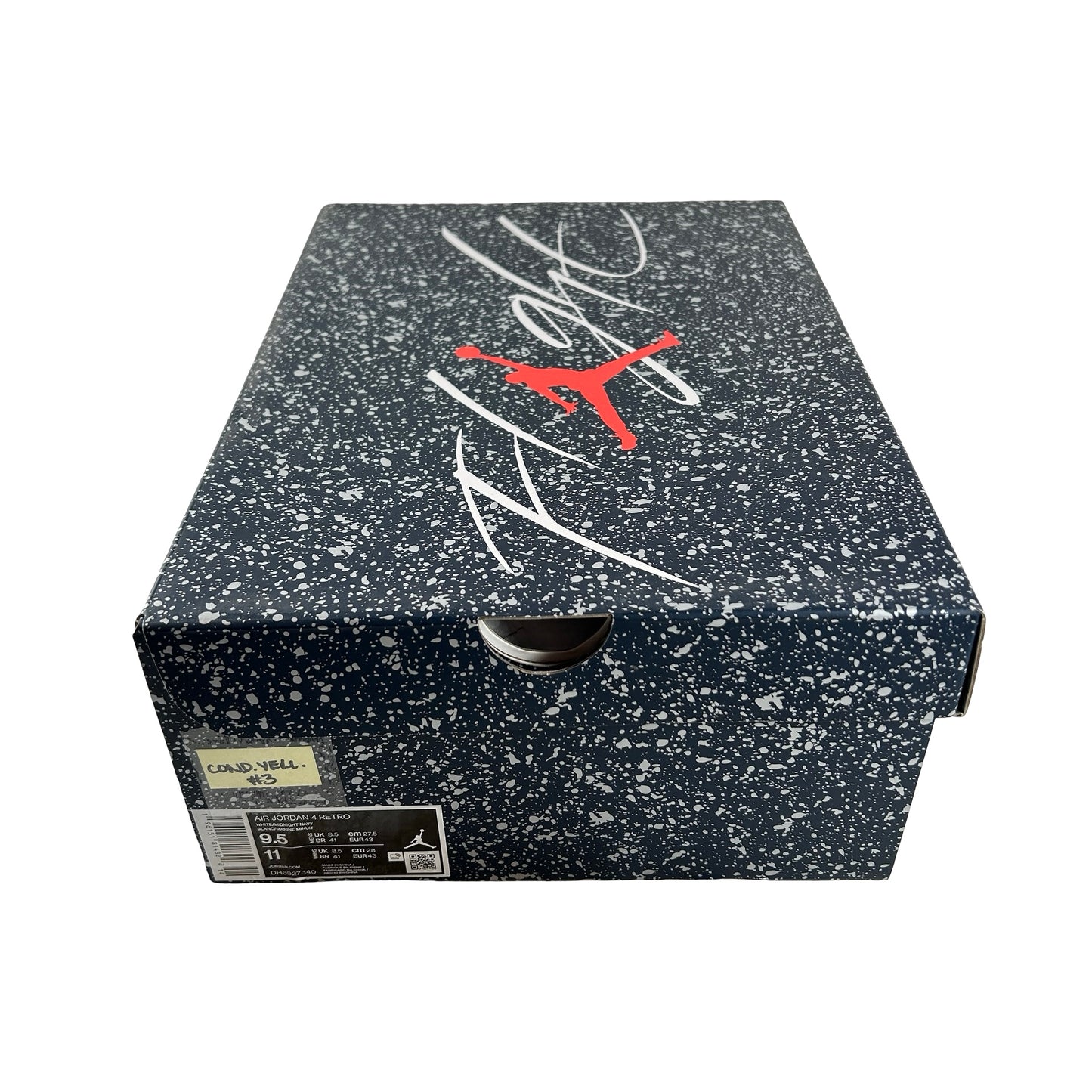 DH6927 140 Jordan 4 Retro Midnight Navy [CONDITIONAL] - 9.5 M (Yellowing3)