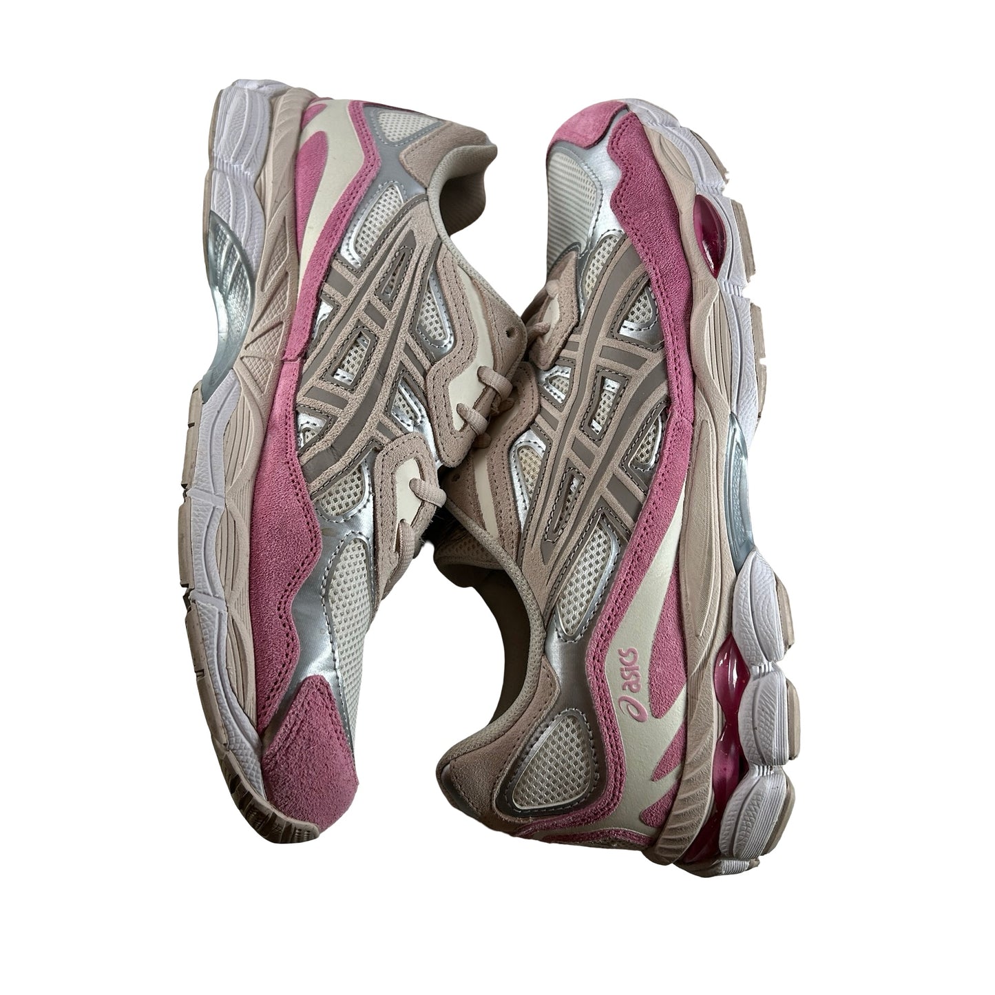 1203A383 104 ASICS Gel-NYC Cream Mineral Beige Pink [USED] - 11 M (Used) (No Box)