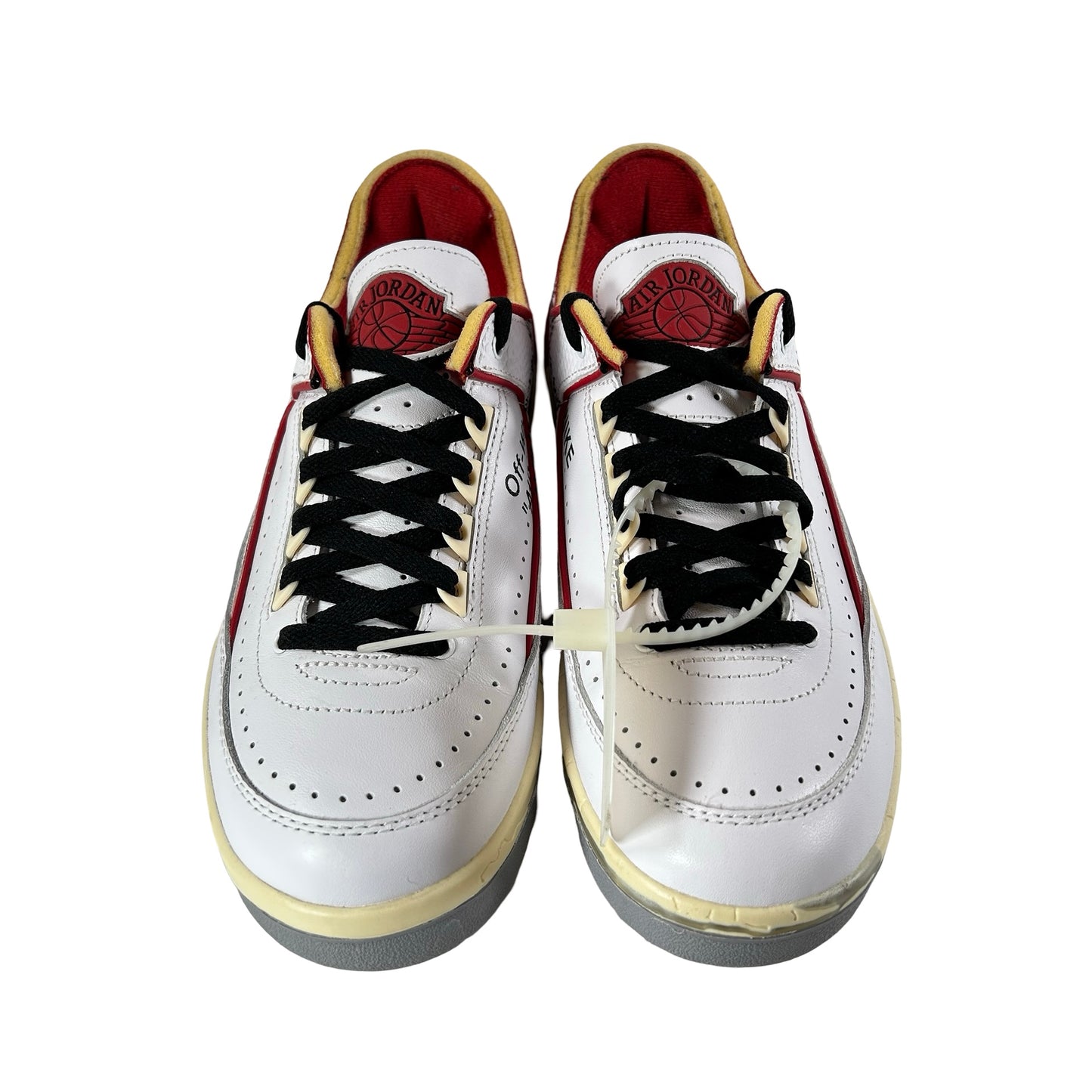 DJ4375 106 Jordan 2 Retro Low SP Off-White White Red [USED] - 8 M (Used)