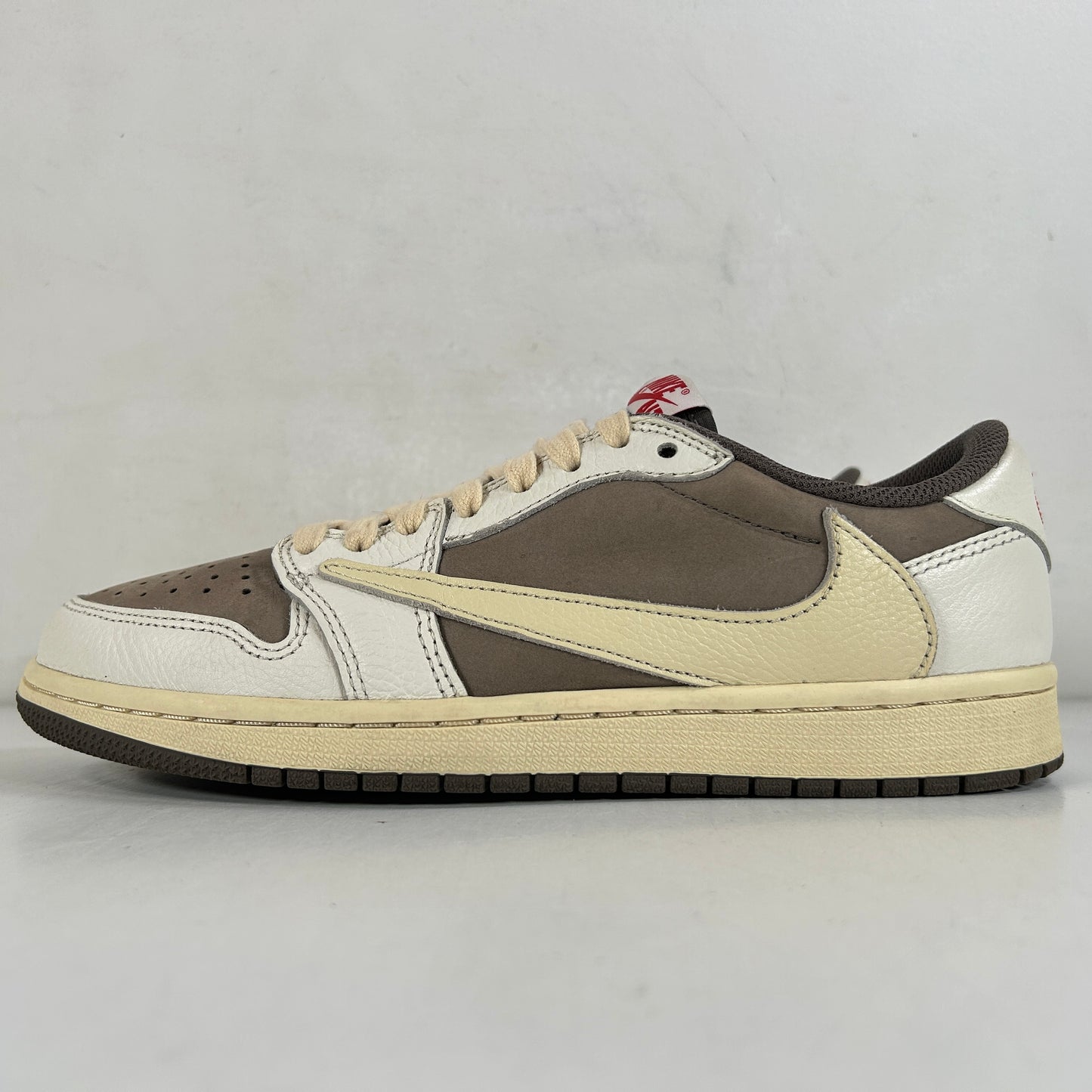 DM7866 162 Jordan 1 Retro Low OG SP Travis Scott Reverse Mocha [USED] - 8 M (Used) (No Box)