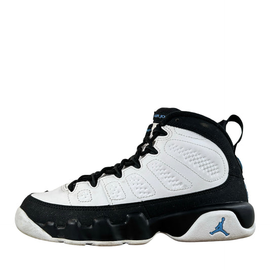 302359 140 Jordan 9 Retro University Blue (GS) [USED] - 4 Y (Used) (No Box)