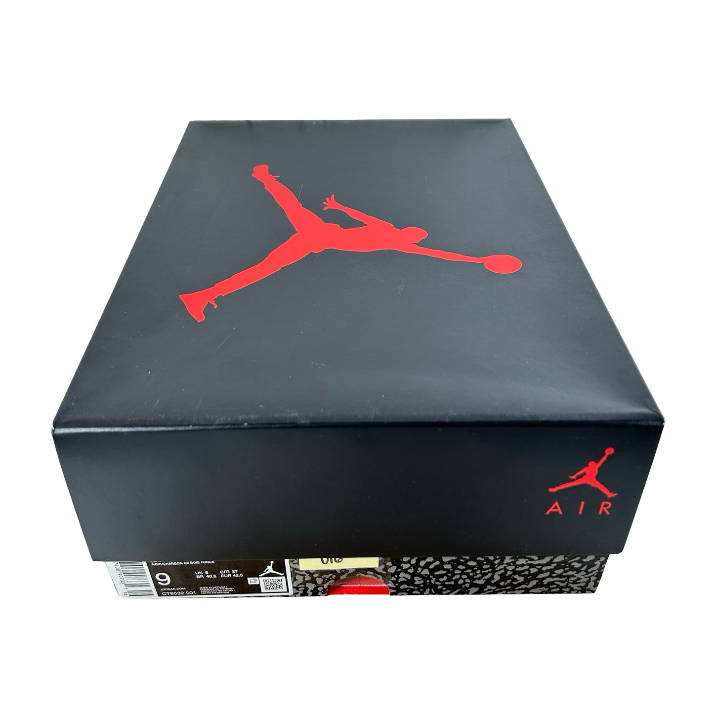 CT8532 001 Jordan 3 Retro Black Cat (2025) [USED] - 9 M (Used16)
