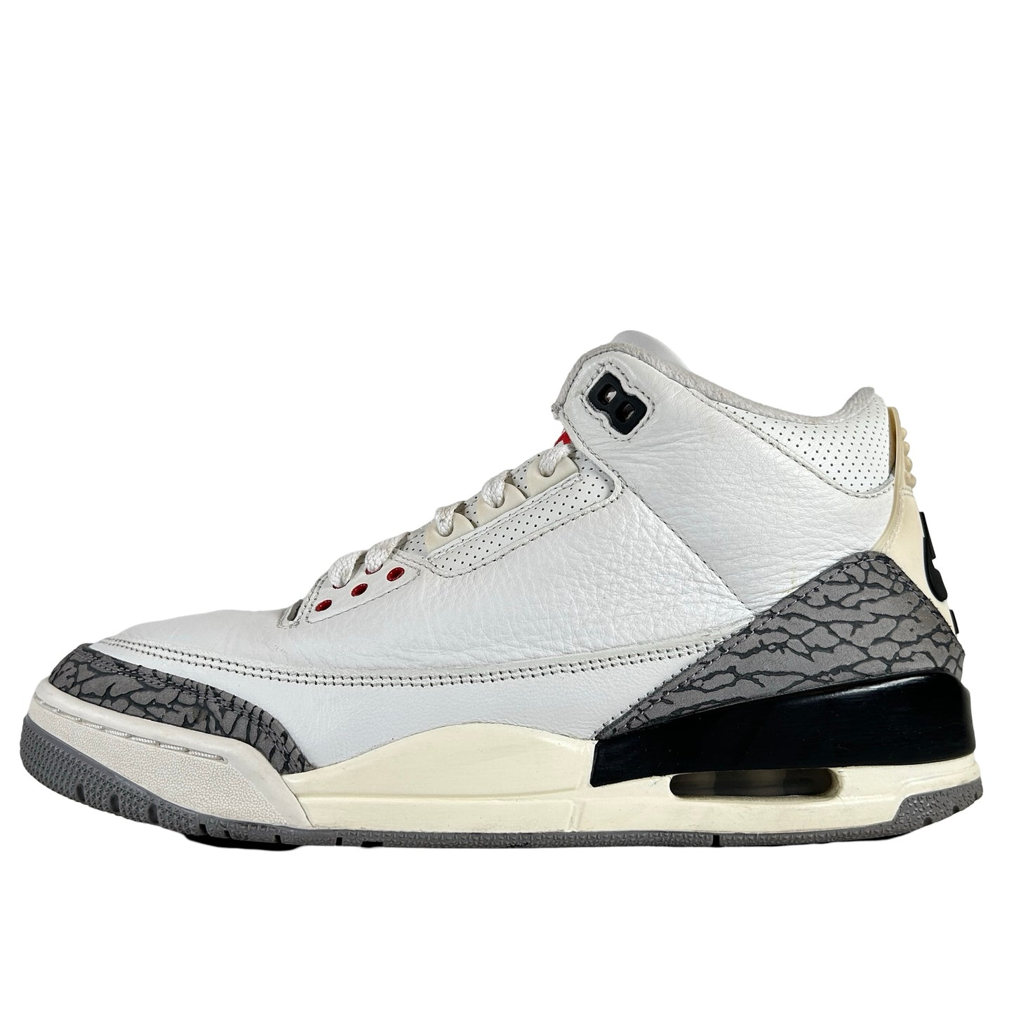 DN3707 100 Jordan 3 Retro White Cement Reimagined [USED] - 9.5 M (Used9)