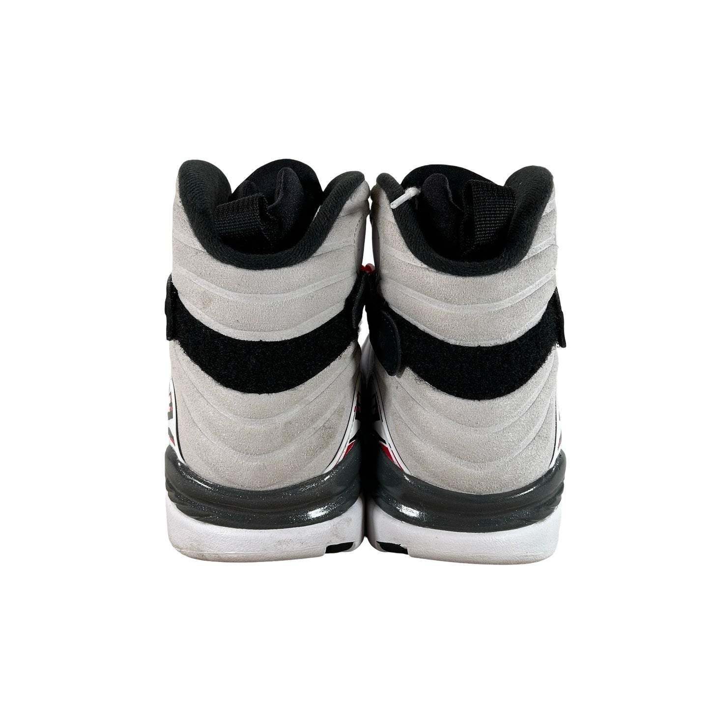 305381 100 Jordan 8 Retro White True Red (2025) [USED] - 12.5 M (No Box)