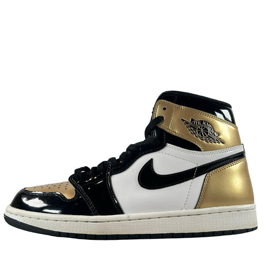 861428 007 Jordan 1 Retro High NRG Patent Gold Toe [USED] - 10 M (Used) (No Box)