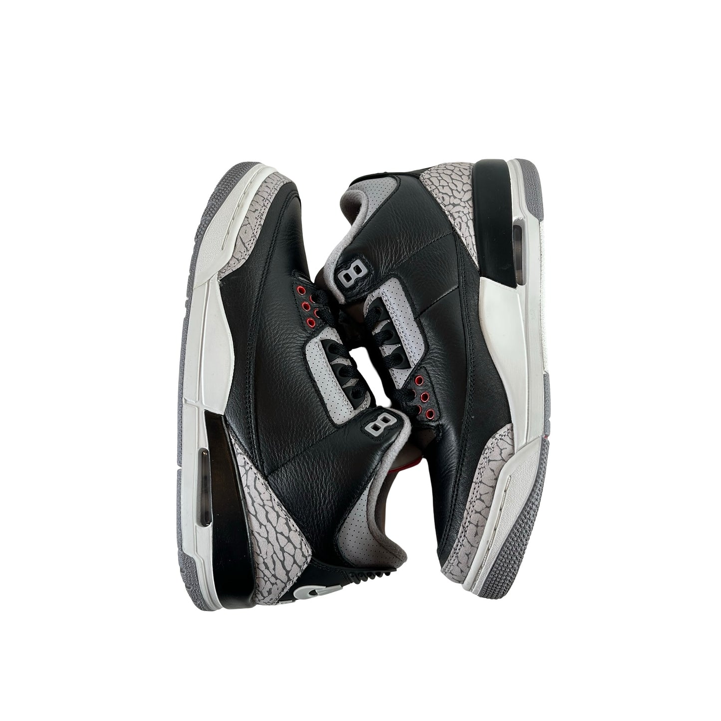 DN3707 010 Jordan 3 Retro Black Cement Reimagined (2024) [USED] - 7.5 (VNDS)