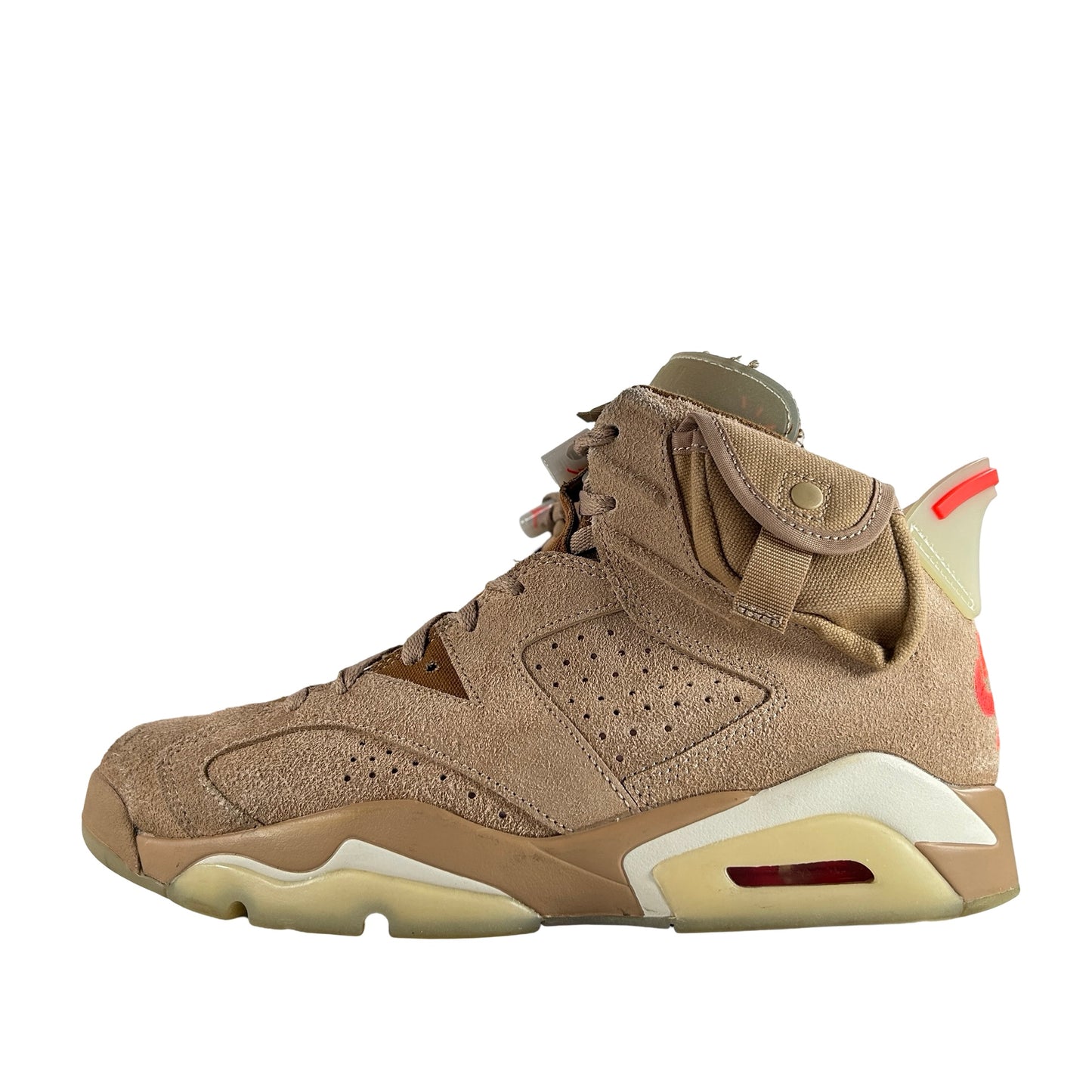 DH0690 200 Jordan 6 Retro Travis Scott British Khaki [USED] - 9.5 M (Used2)