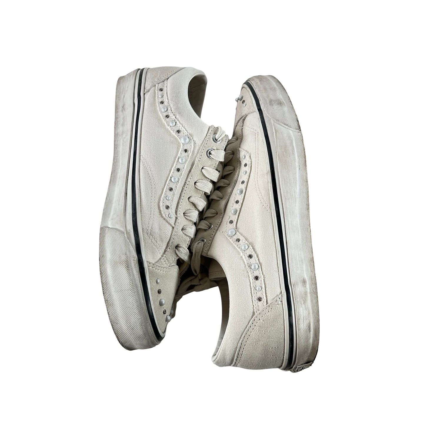 VN000E8VCCZ Vans OTW Old Skool 36 Pearlized Pack Marshmallow [USED] - 12 M (Used2)