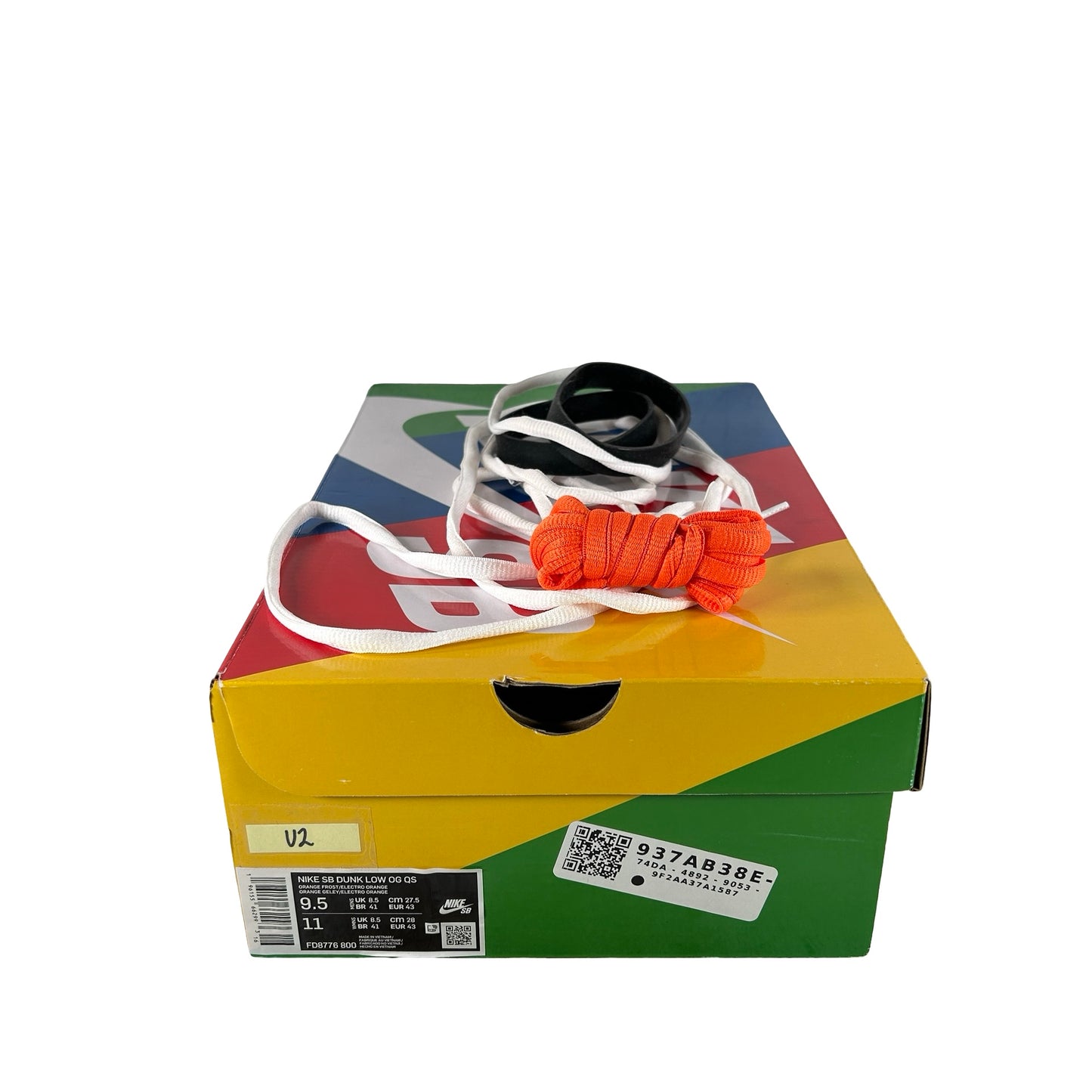 FD8776 800 Nike SB Dunk Low Concepts Orange Lobster [USED] - 9.5 M (Used2)