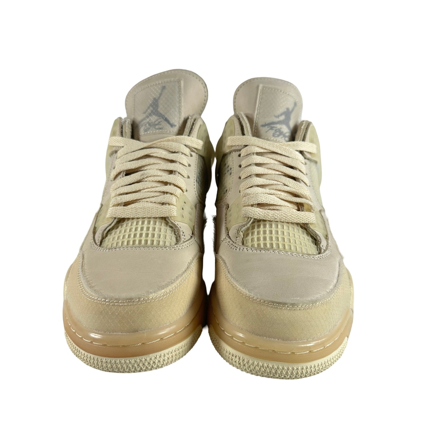 CV9388 100 Jordan 4 Retro Off-White Sail (Women's) [USED] - 10.5 W (Used4)
