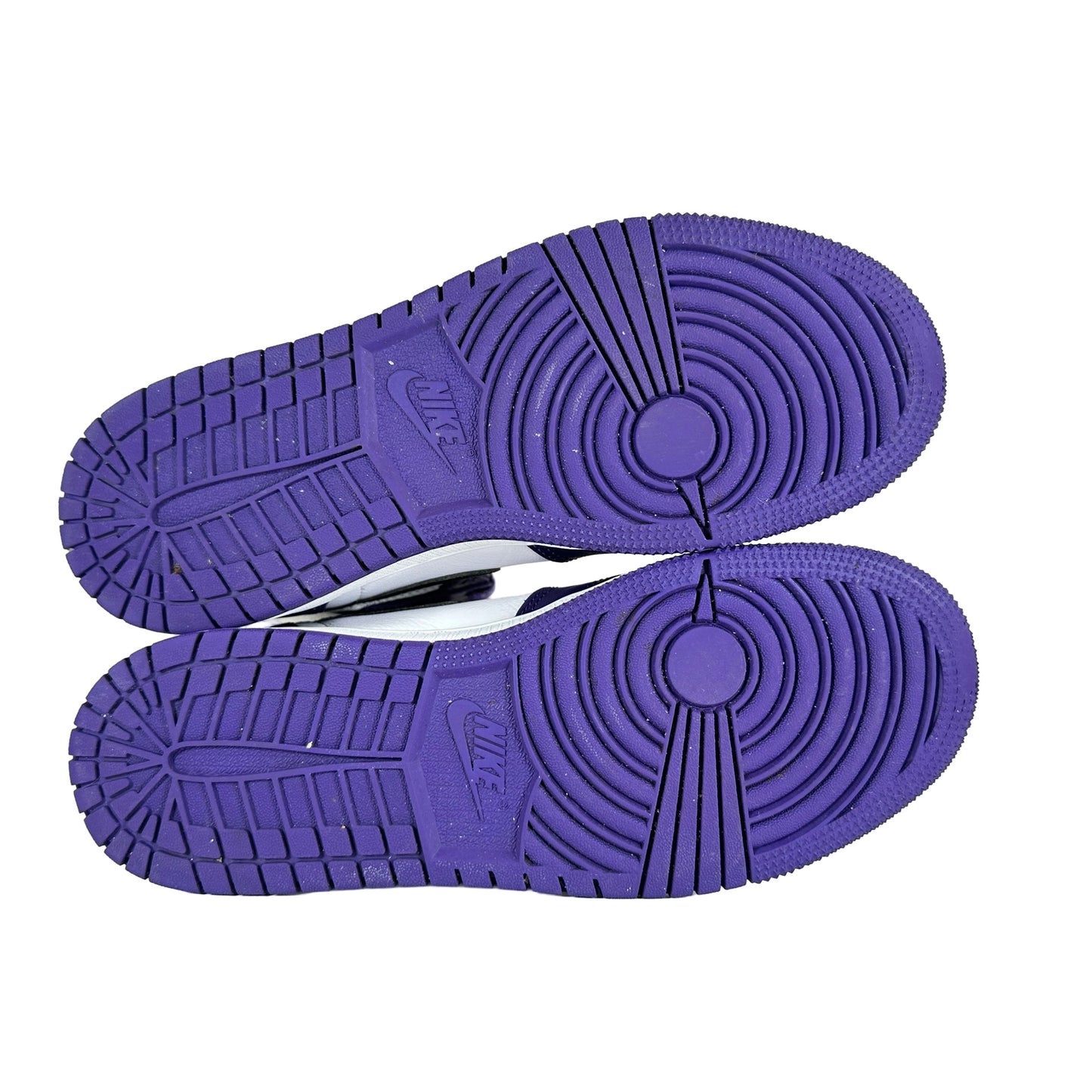 575441 500 Jordan 1 Retro High Court Purple White (GS) [USED] - 5 Y (Used) (No Box)