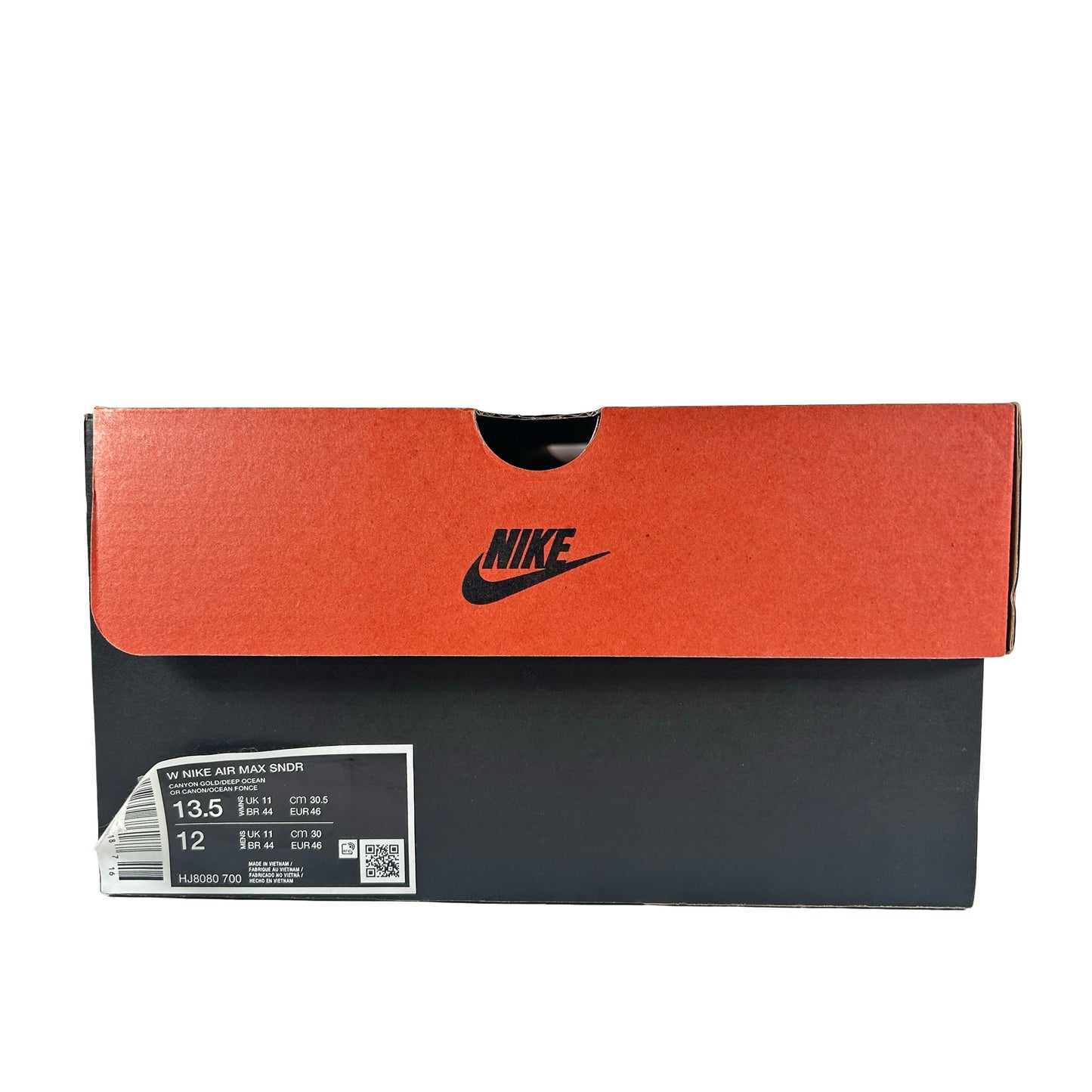 HJ8080 700 Nike Air Max Sunder Canyon Gold Deep Ocean (W) [USED] - 13.5 W (Used)