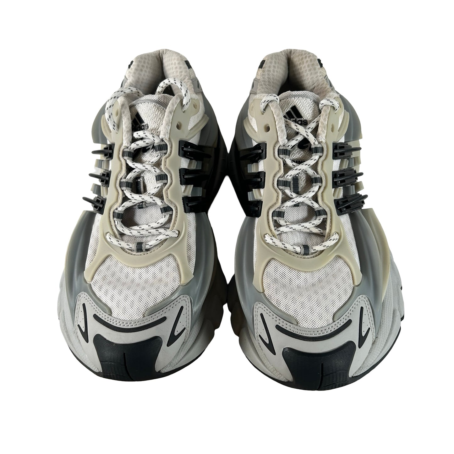 JP9265 adidas Adistar Jellyfish Pharrell Williams Solid Grey Black [USED] - 10 M (Used) (No Box)