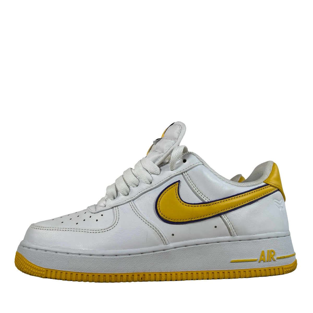 FZ1151 100 Nike Air Force 1 Low Retro QS Kobe Bryant Lakers Home [USED] - 9.5 M (Used2)