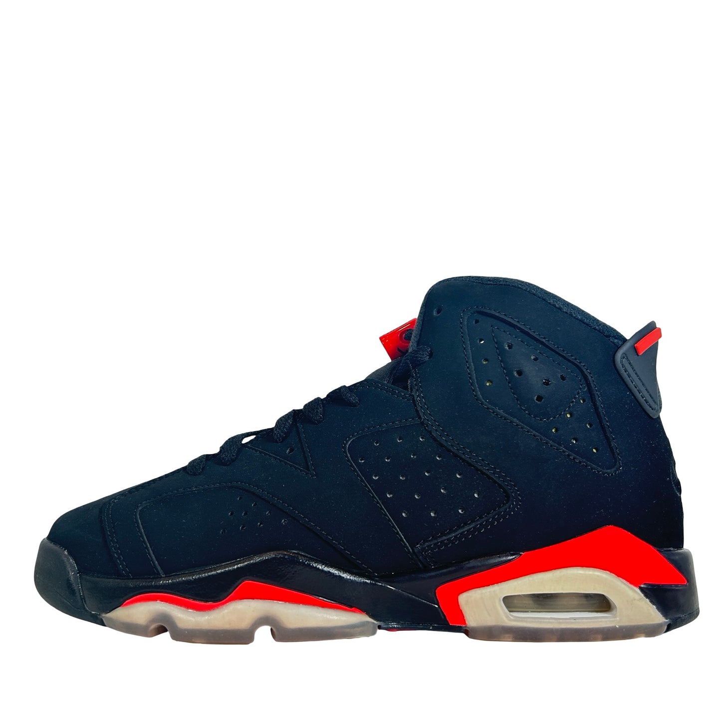 384665 060 Jordan 6 Black Infrared 2019 (GS) - 6 Y (Yellowing Soles)