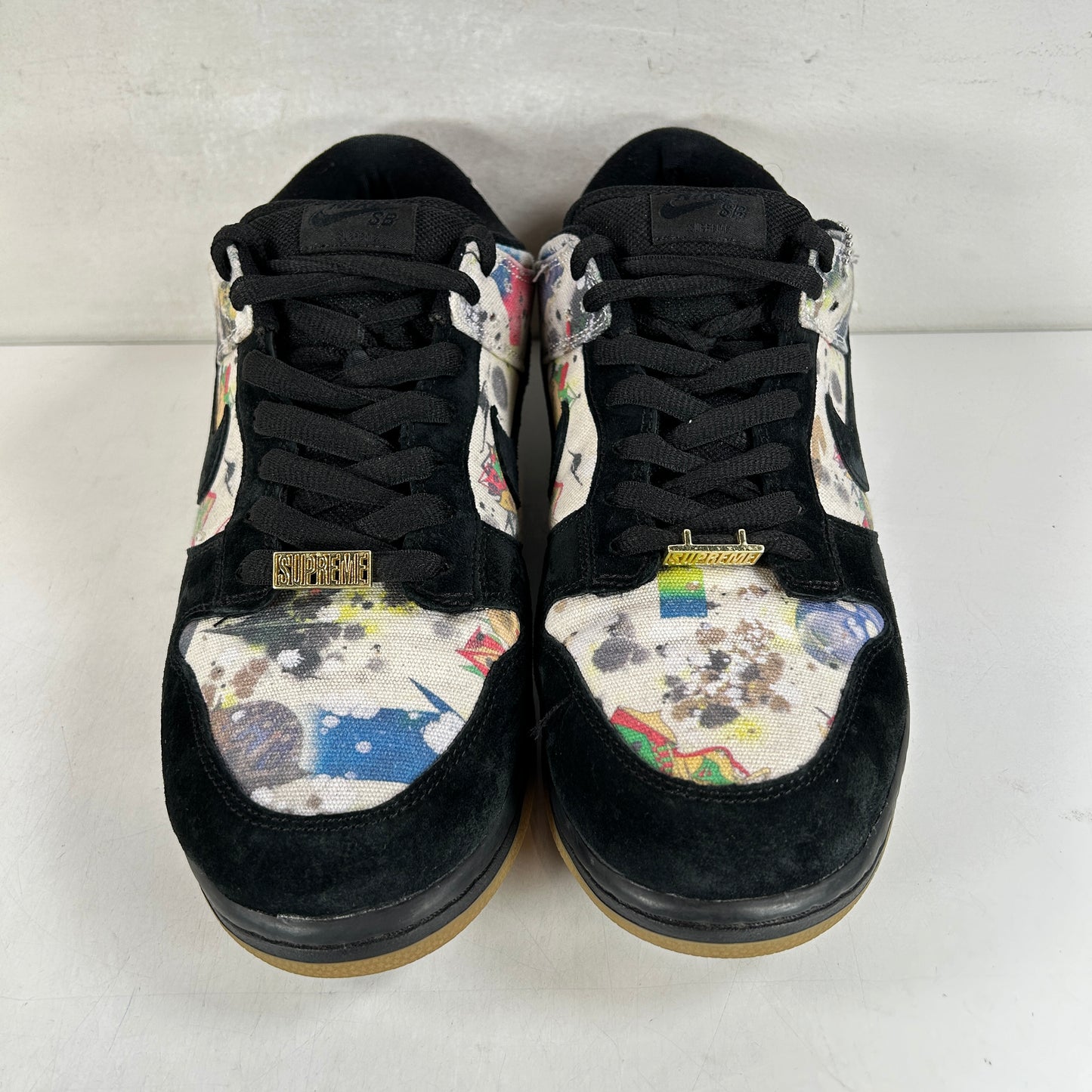 FD8778 001 Nike SB Dunk Low Supreme Rammellzee [USED] - 12 M (Used)