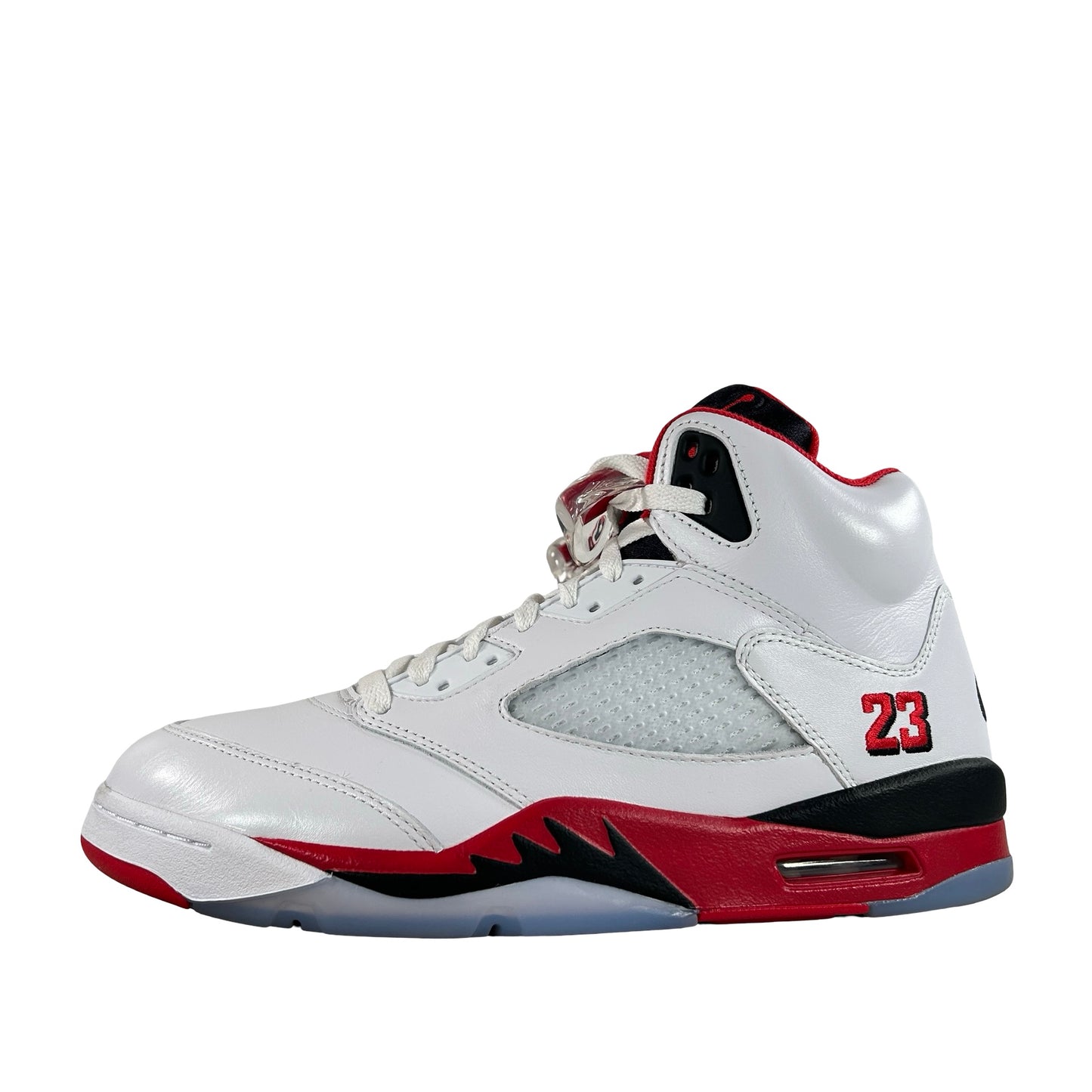 HQ7978 101 Jordan 5 Retro Fire Red Black Tongue (2025) [USED] - 10 M (Used)