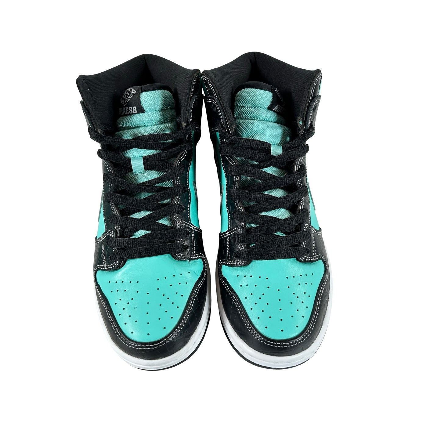 653599 400 Nike SB Dunk High Diamond Supply Co. Tiffany [USED] - 9 M (Used3)