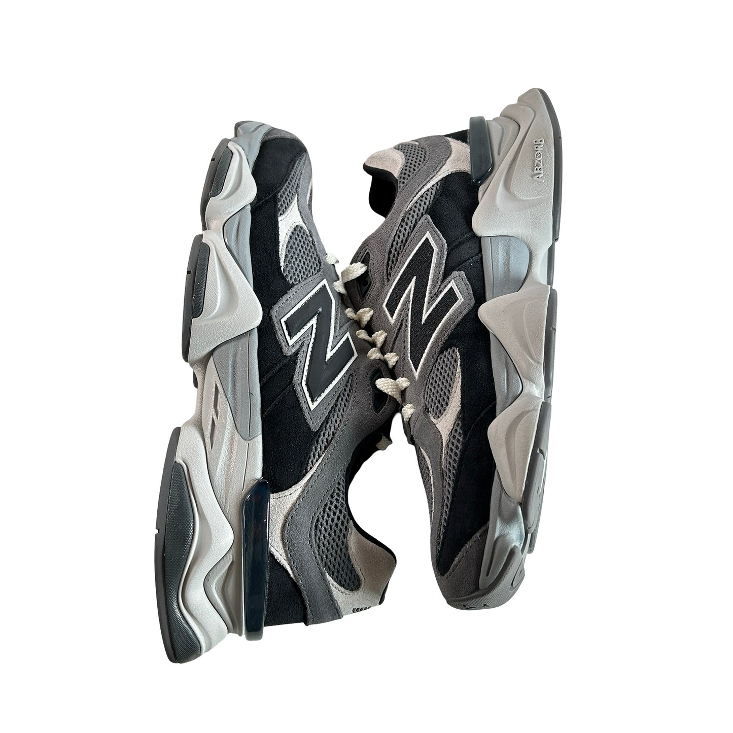 U9060ERA New Balance 9060 Black Castlerock [USED] - 11 M (Used)