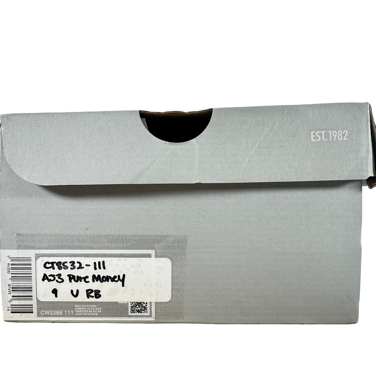 CT8532 111 Jordan 3 Retro Pure Money (2025) [USED] - 9 M (Used) (Replace Box)