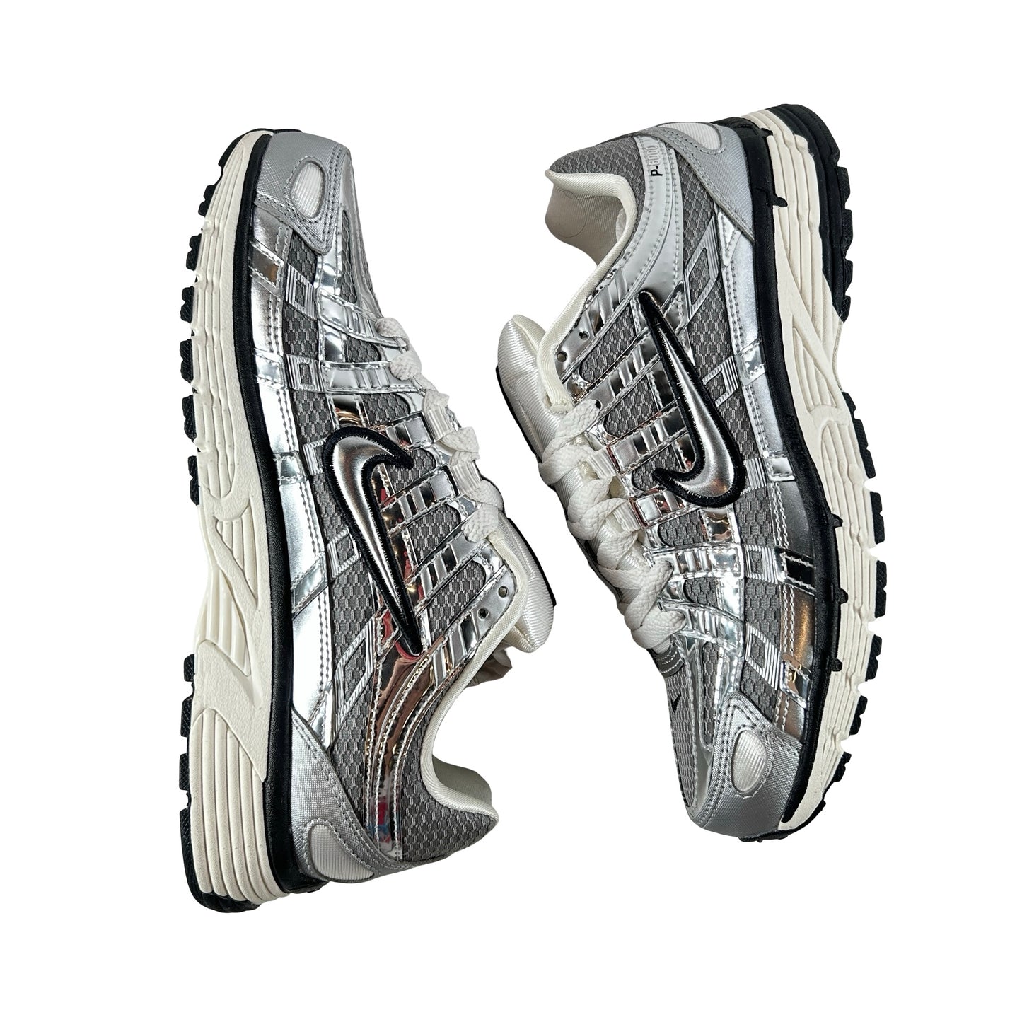 CN0149 001 Nike P-6000 Metallic Silver [USED] - 5 M (Used)