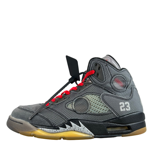 CT8480 001 Jordan 5 Off-White Black [USED] - 8.5 M (Used7)