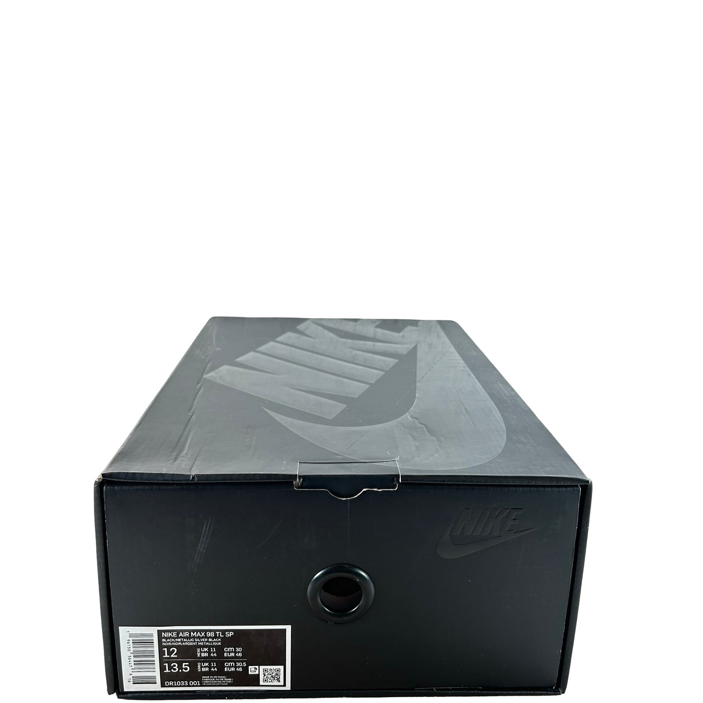 DR1033 001 Nike Air Max 98 TL Supreme Black [USED] - 12 M (Used)