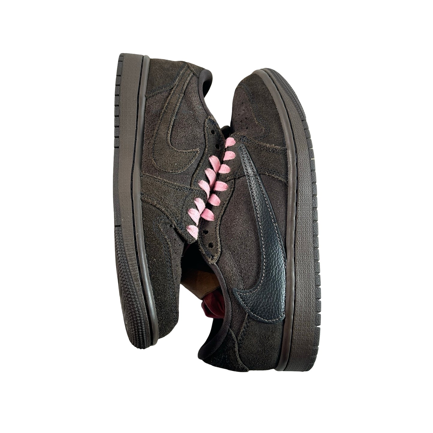 DM7866 202 Jordan 1 Retro Low OG SP Travis Scott Velvet Brown [USED] - 5 M (Used2)