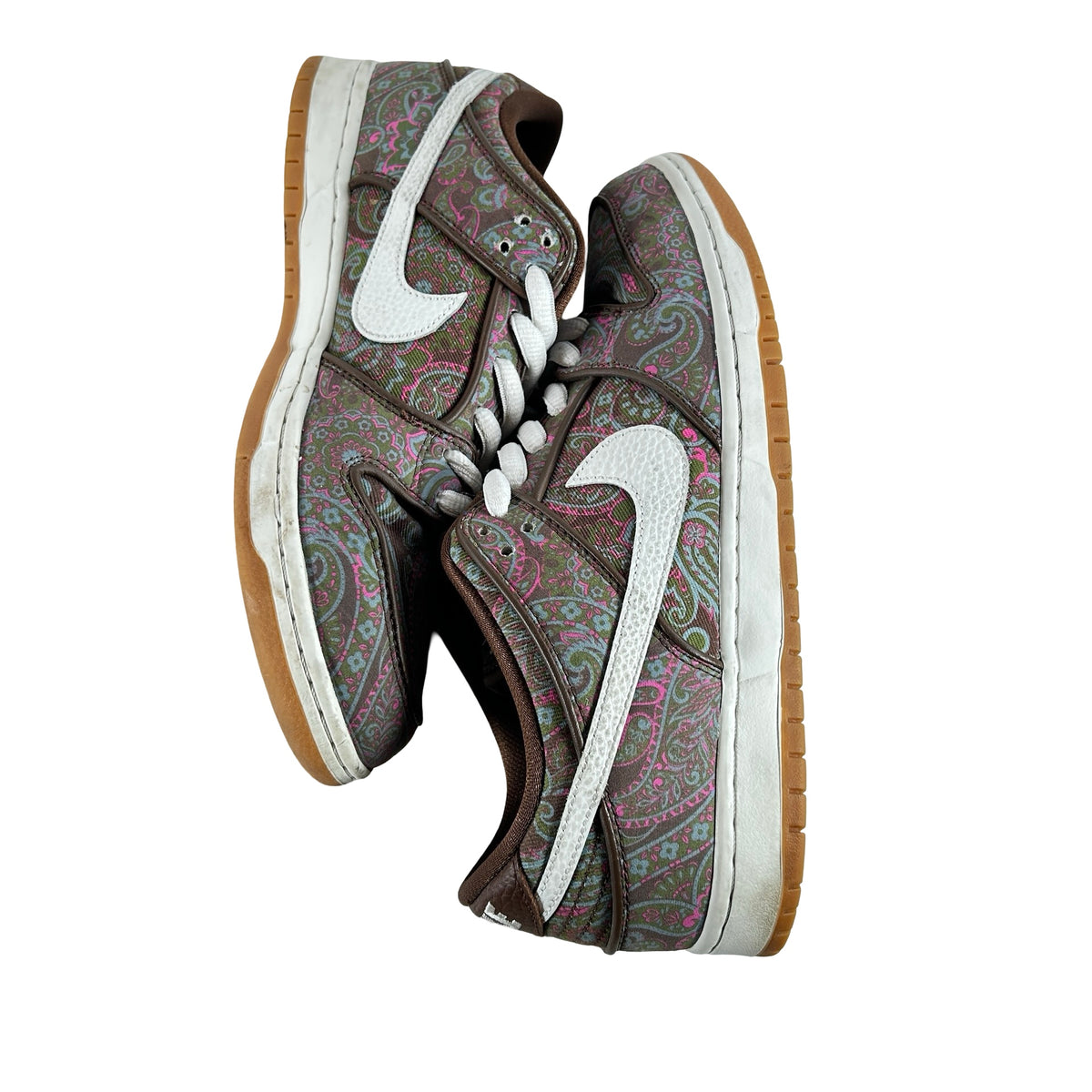 DH7534 200 Nike SB Dunk Low Pro Paisley Brown [USED] - 11 M (Used) (No Box)