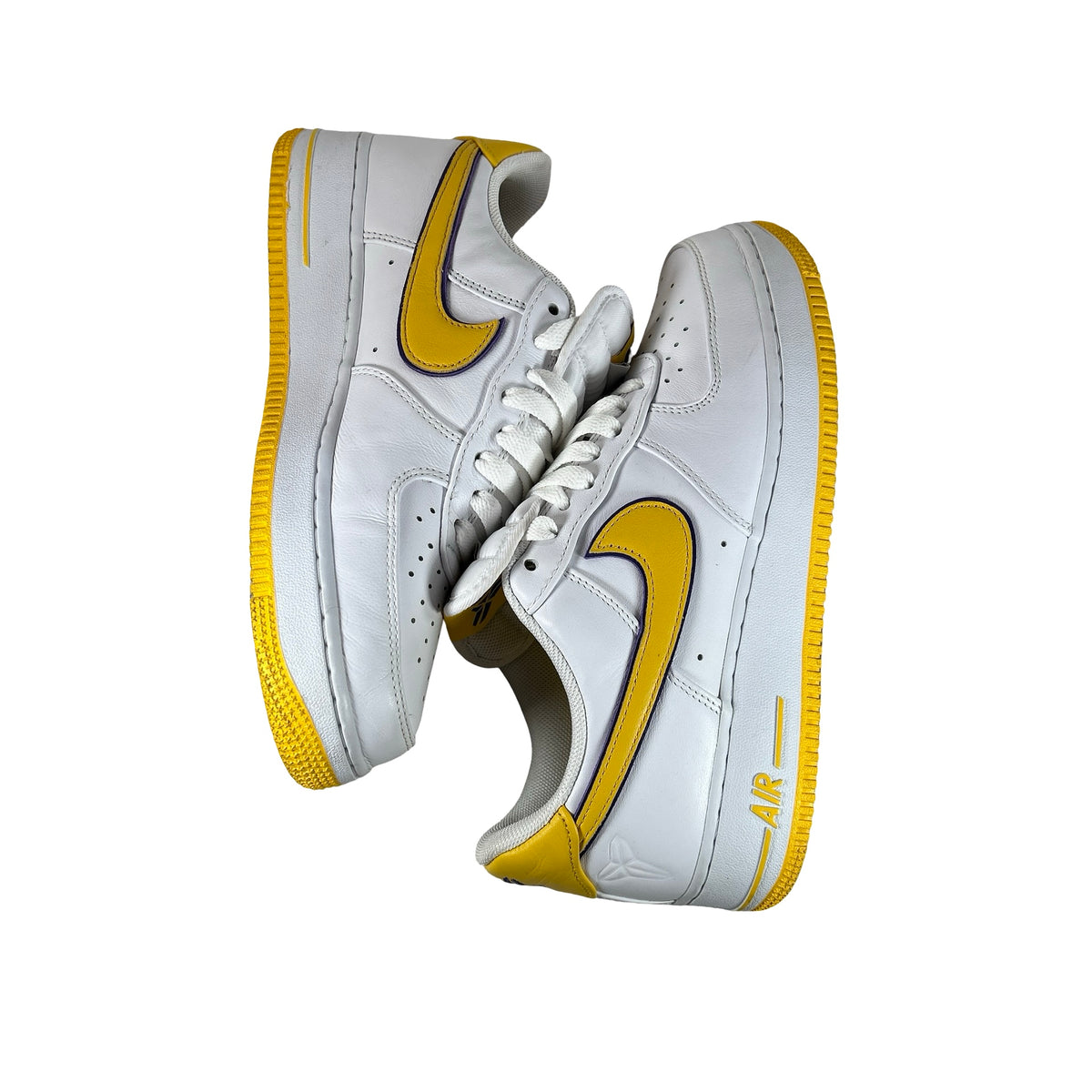 FZ1151 100 Nike Air Force 1 Low Retro QS Kobe Bryant Lakers Home [USED] - 9.5 M (Used2)