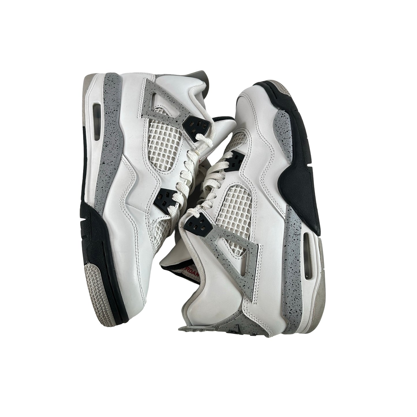IB4171 100 Jordan 4 Retro White Cement (2025) (GS) [USED] - 7 Y (Used2)