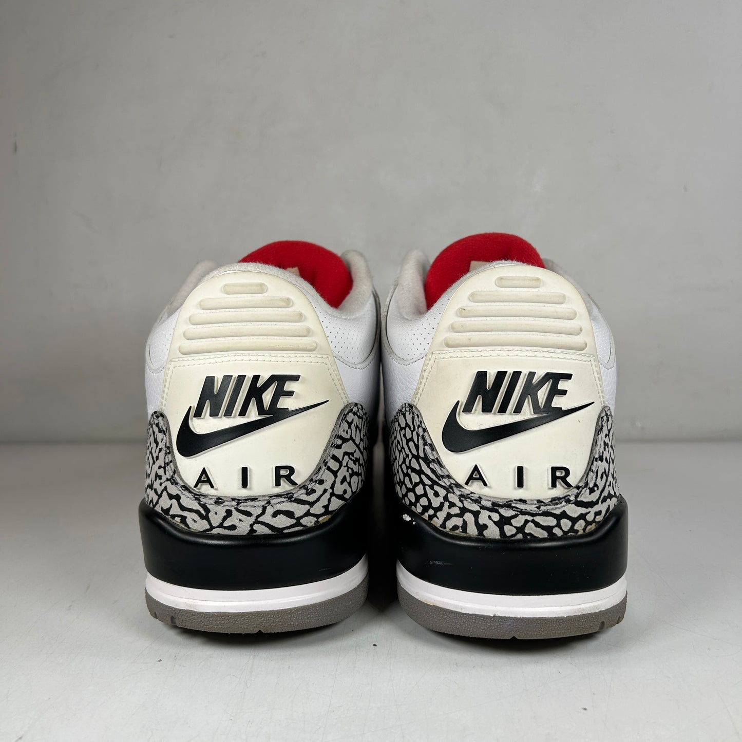 580775 160 Jordan 3 Retro White Cement '88 Dunk Contest (2013) - 14 M (Used) (No Box)