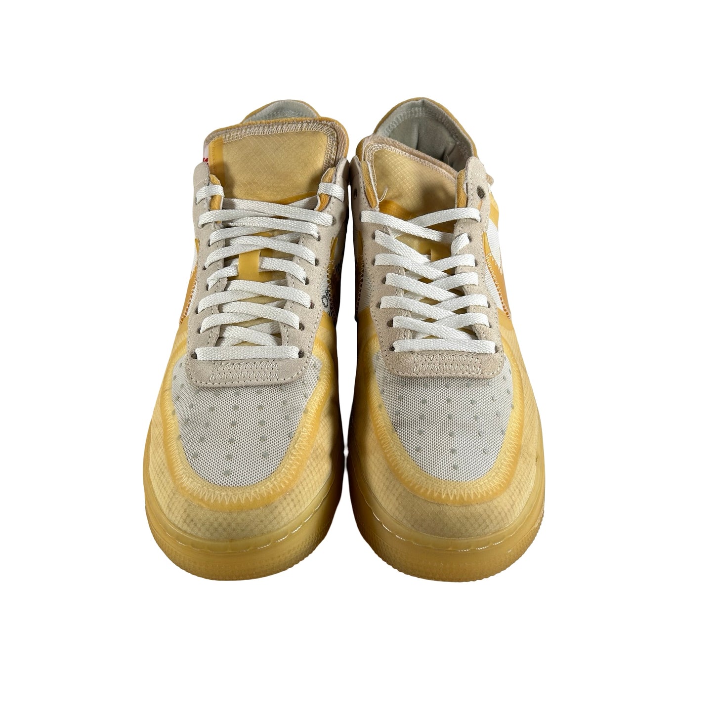 AO4606 100 Nike Air Force 1 Low Off-White [USED] - 10 M (Used)