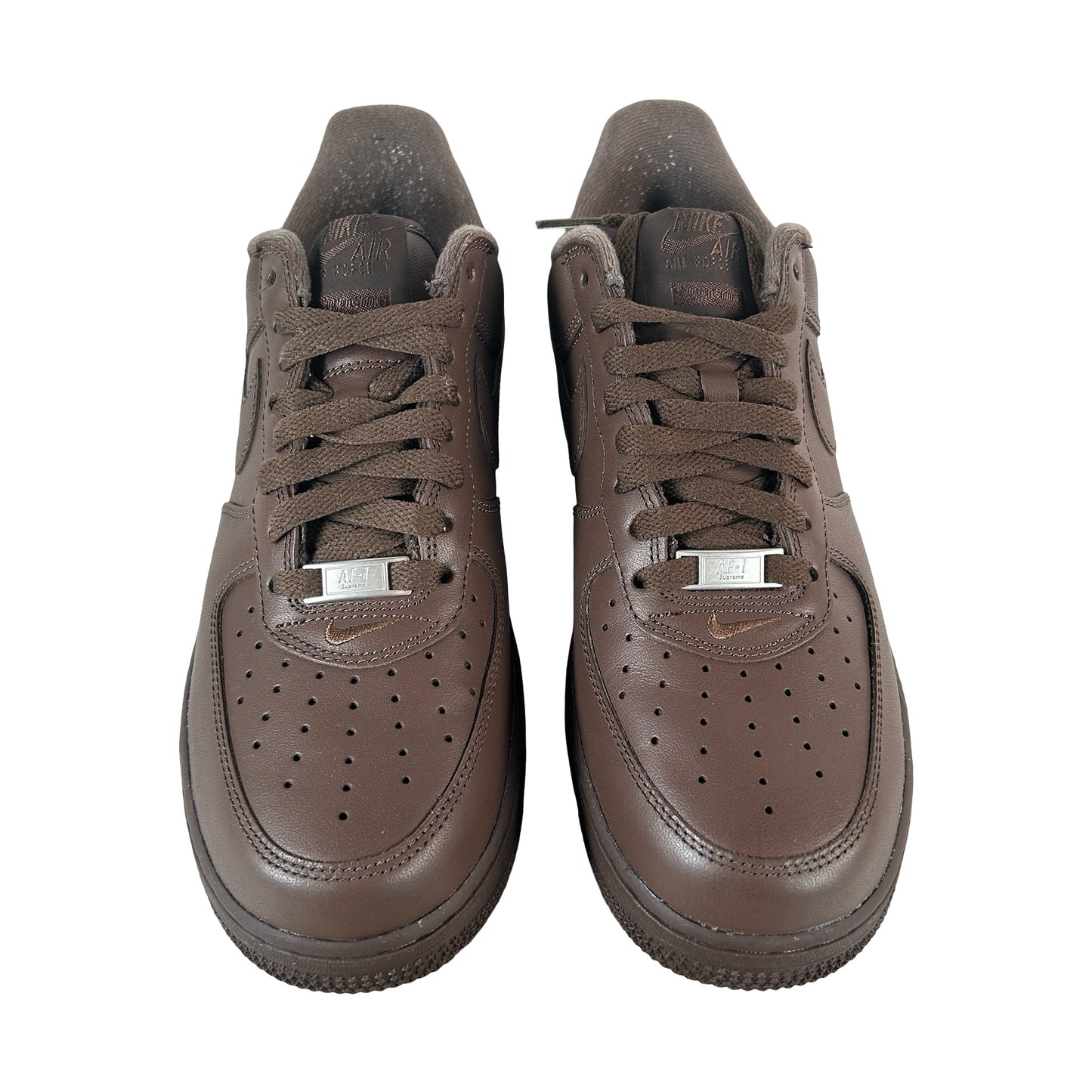 CU9225 200 Nike Air Force 1 Low Supreme Baroque Brown [USED] - 8.5 M (Used)