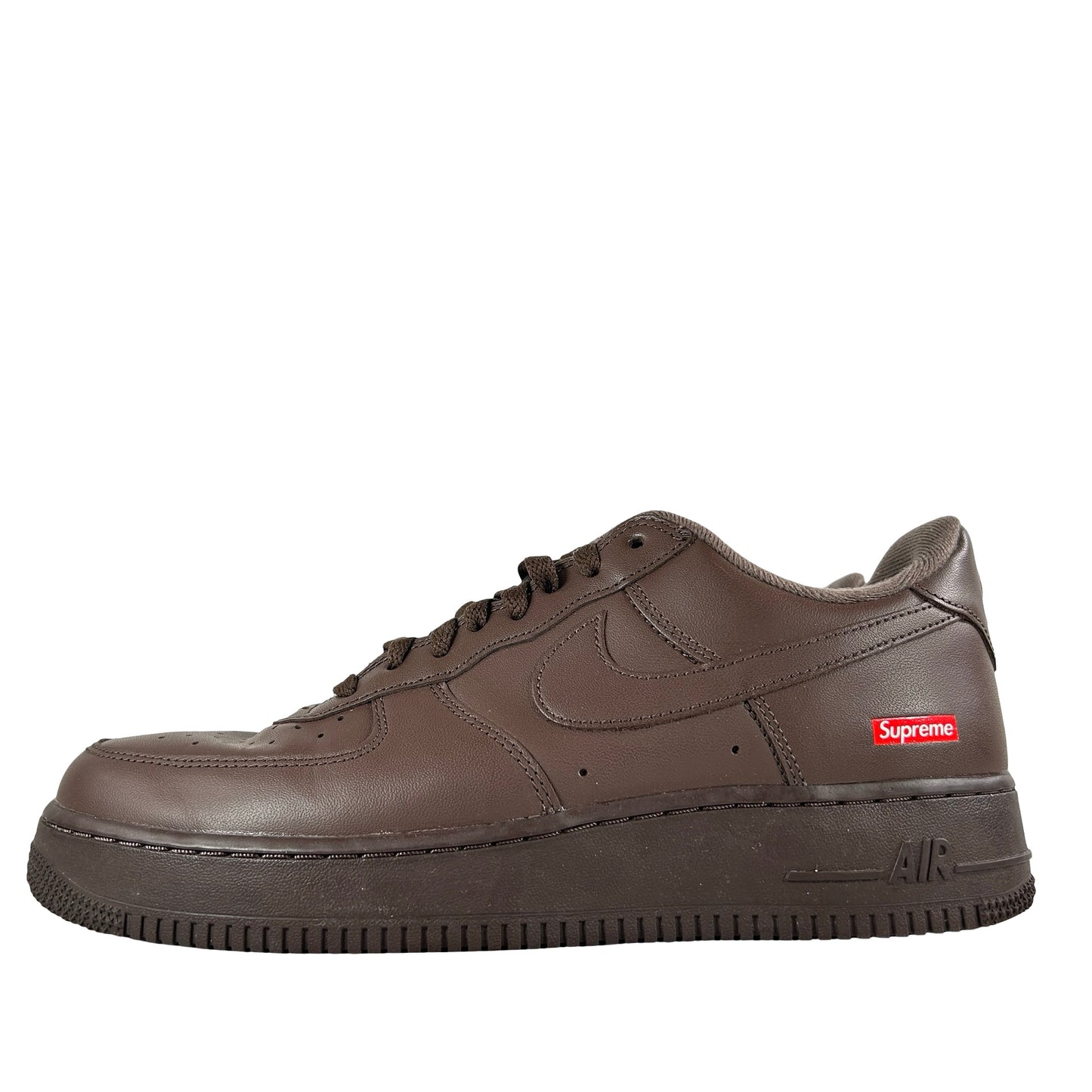 CU9225 200 Nike Air Force 1 Low Supreme Baroque Brown [USED] - 9.5 M (Used) (Replace Box)
