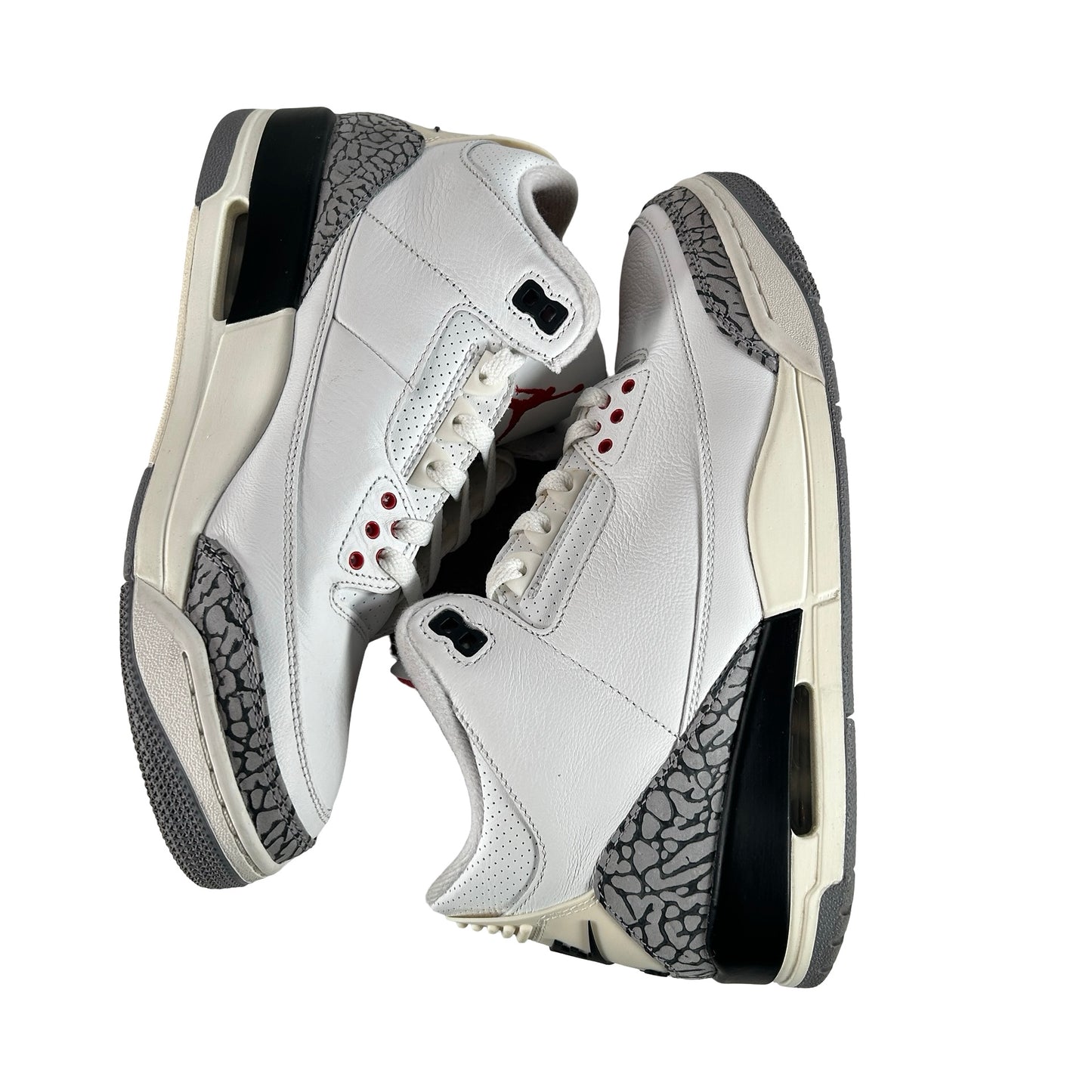 DN3707 100 Jordan 3 Retro White Cement Reimagined [USED] - 9 M (Used17)