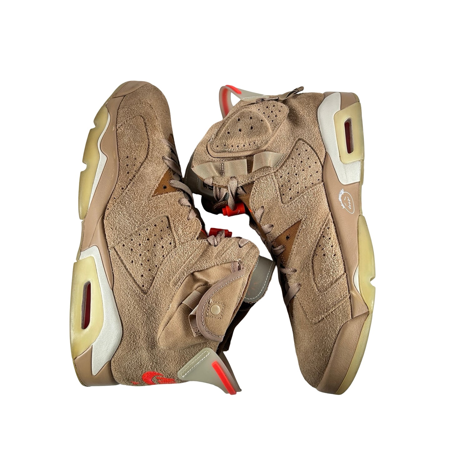 DH0690 200 Jordan 6 Retro Travis Scott British Khaki [USED] - 13 M (Used9)
