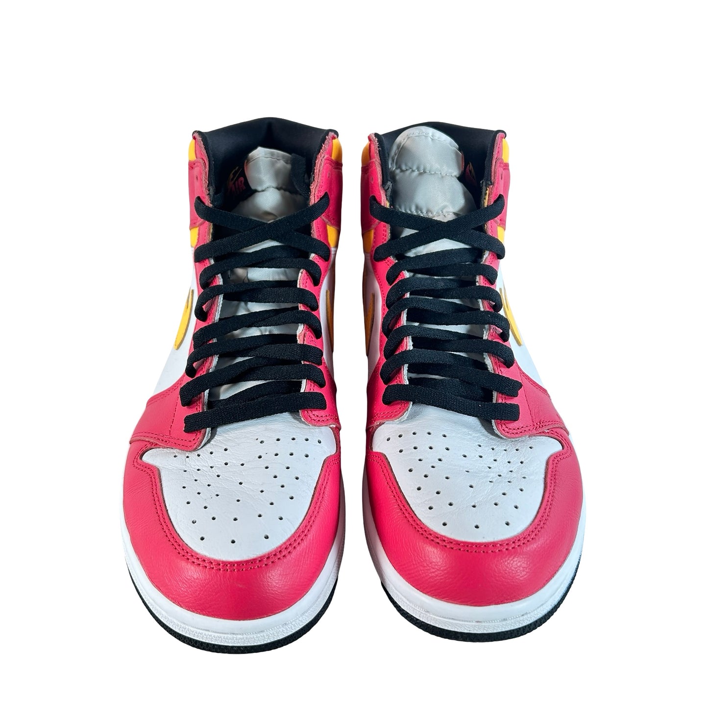555088 603 Jordan 1 Retro High OG Light Fusion Red [USED] - 13 M (Used)