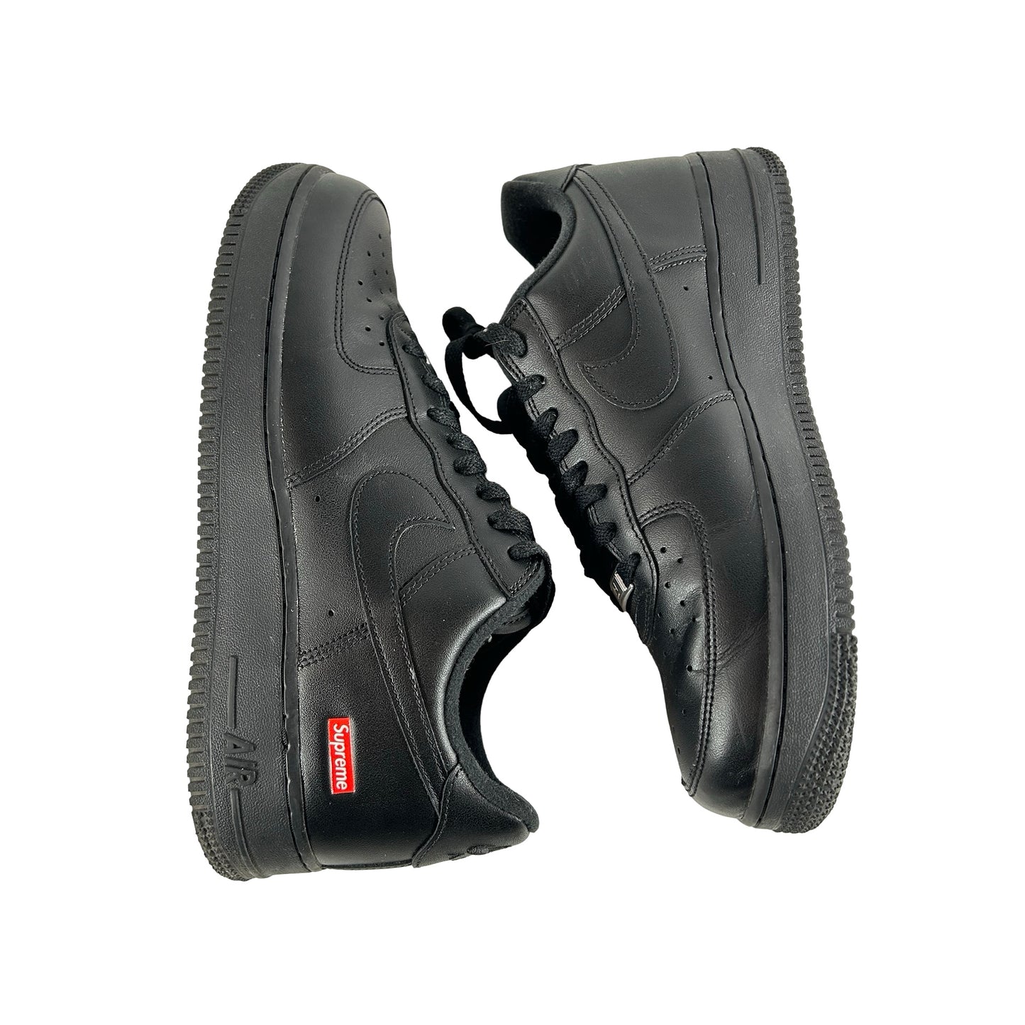 CU9225 001 Air Force 1 Low Supreme Black [USED] - 8.5 M (Used3)