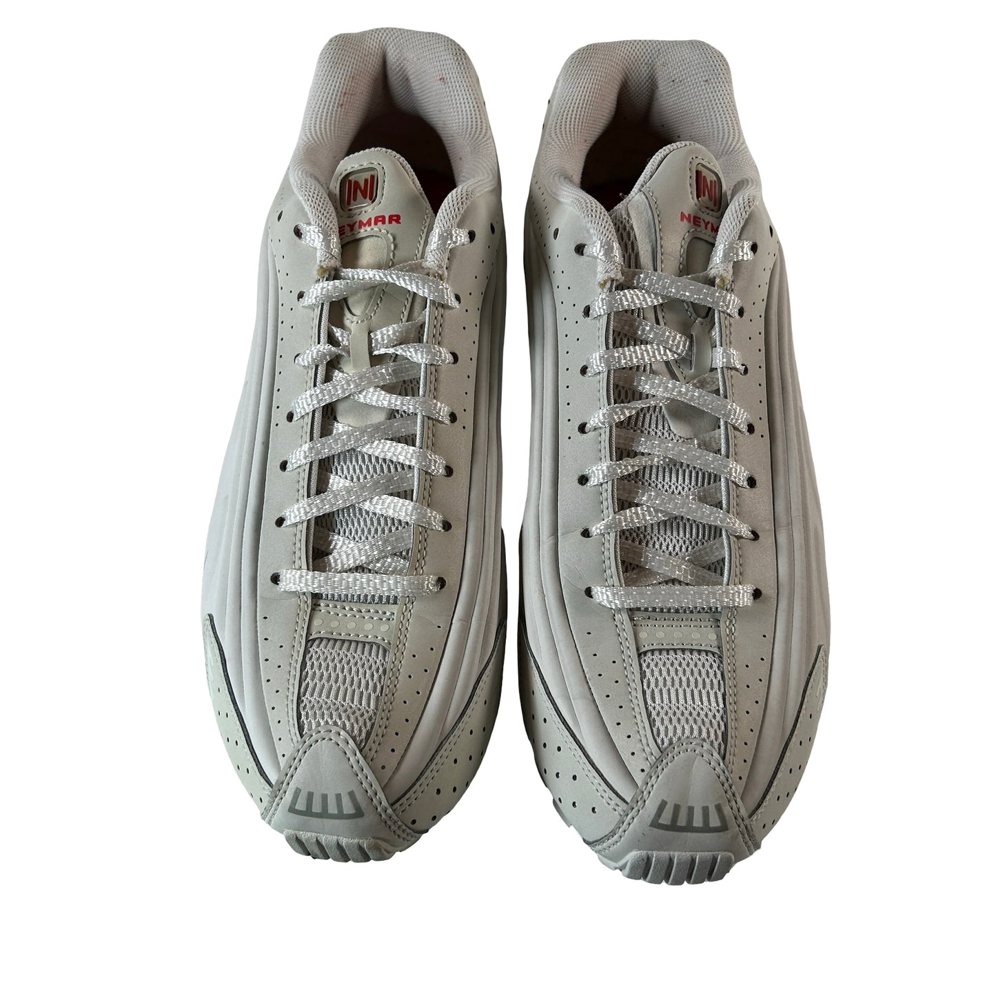 BV1387 002 Nike Shox R4 Neymar White [USED] - 10.5 M (Used2) (No Box2)