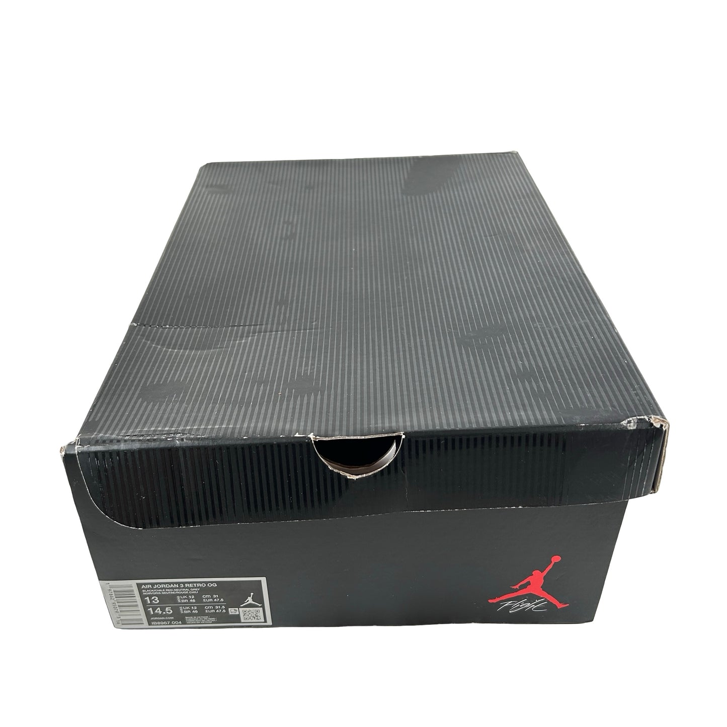 IB8967 004 Jordan 3 Retro OG Rare Air [USED] - 13 M (Used)