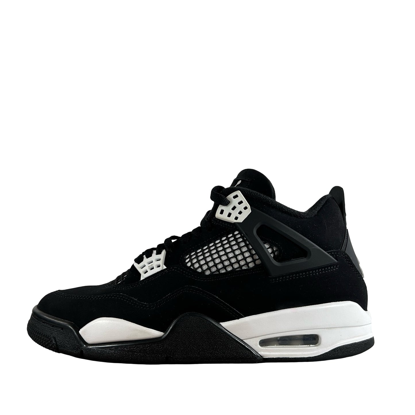 FQ8138 001 Jordan 4 Retro White Thunder [USED] - 9 M (Used) (Replace Box)