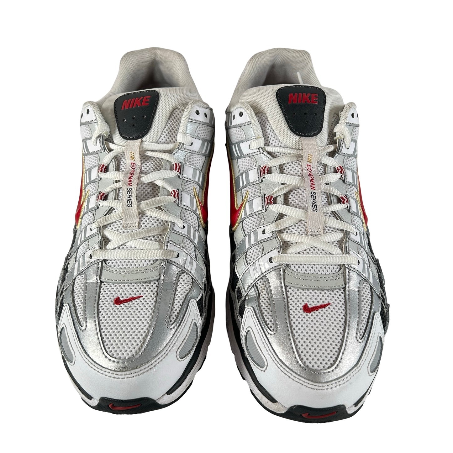 CD6404 102 Nike P-6000 Platinum Varsity Red [USED] - 13 M (Used) (No Box)