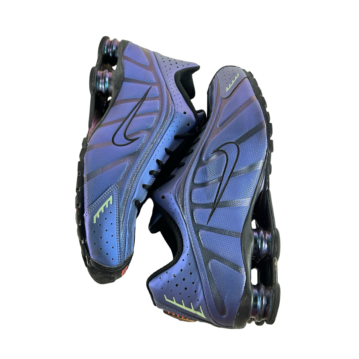 HQ3446 001 Nike Shox R4 Iridescent [USED] - 13 M (Used) (No Box)