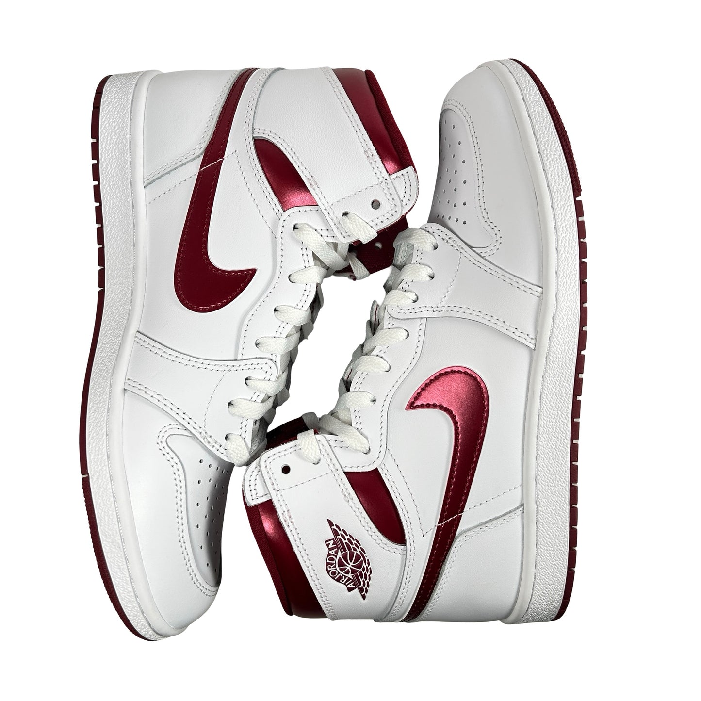 BQ4422 161 Jordan 1 Retro High 85 OG Metallic Burgundy [USED] - 10 M (Used)