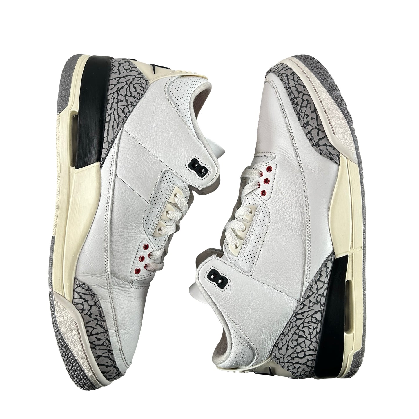 DN3707 100 Jordan 3 Retro White Cement Reimagined [USED] - 12.5 M (Used7)