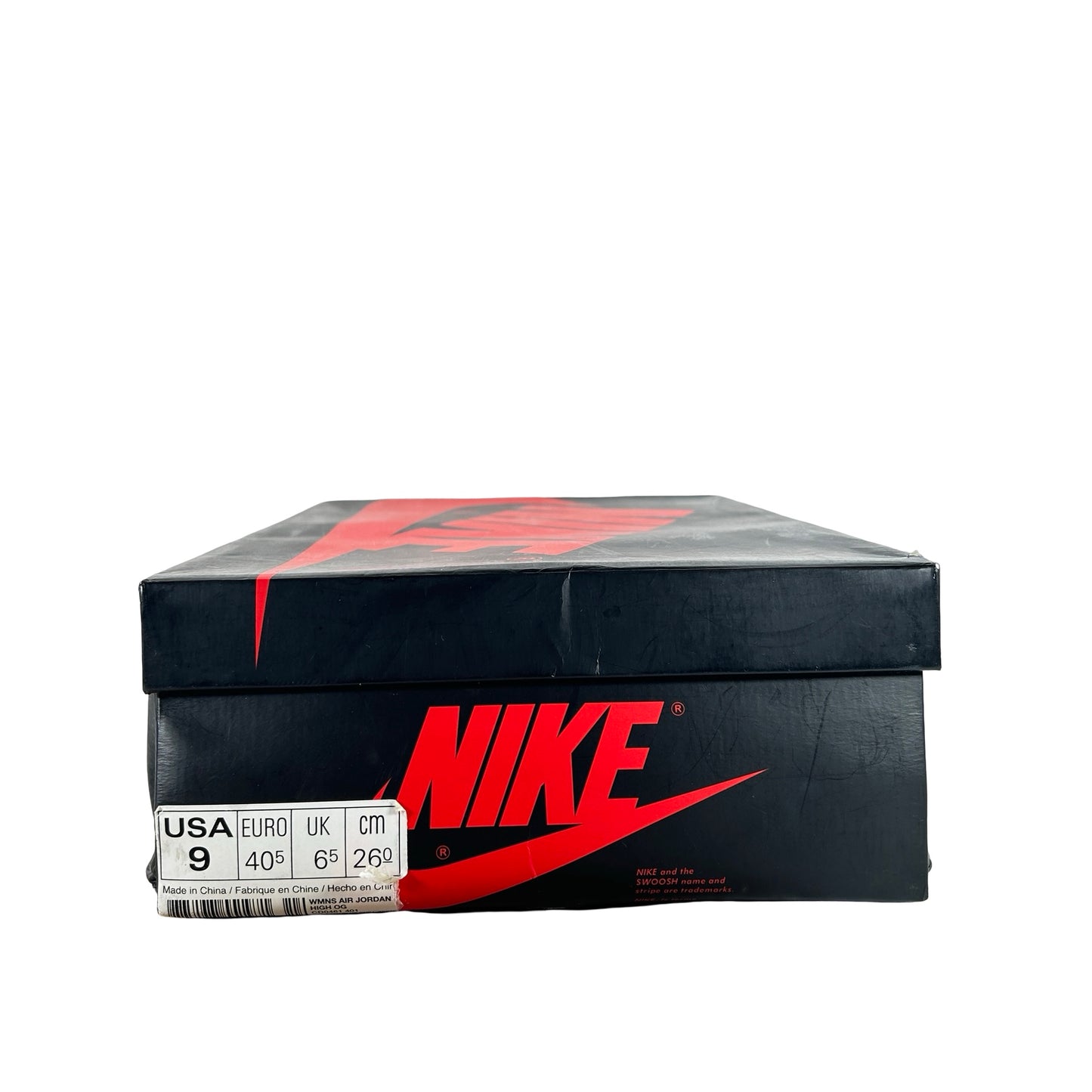 CD0461 401 Jordan 1 Retro High UNC Patent (Women's) [USED] - 9 W (Used)