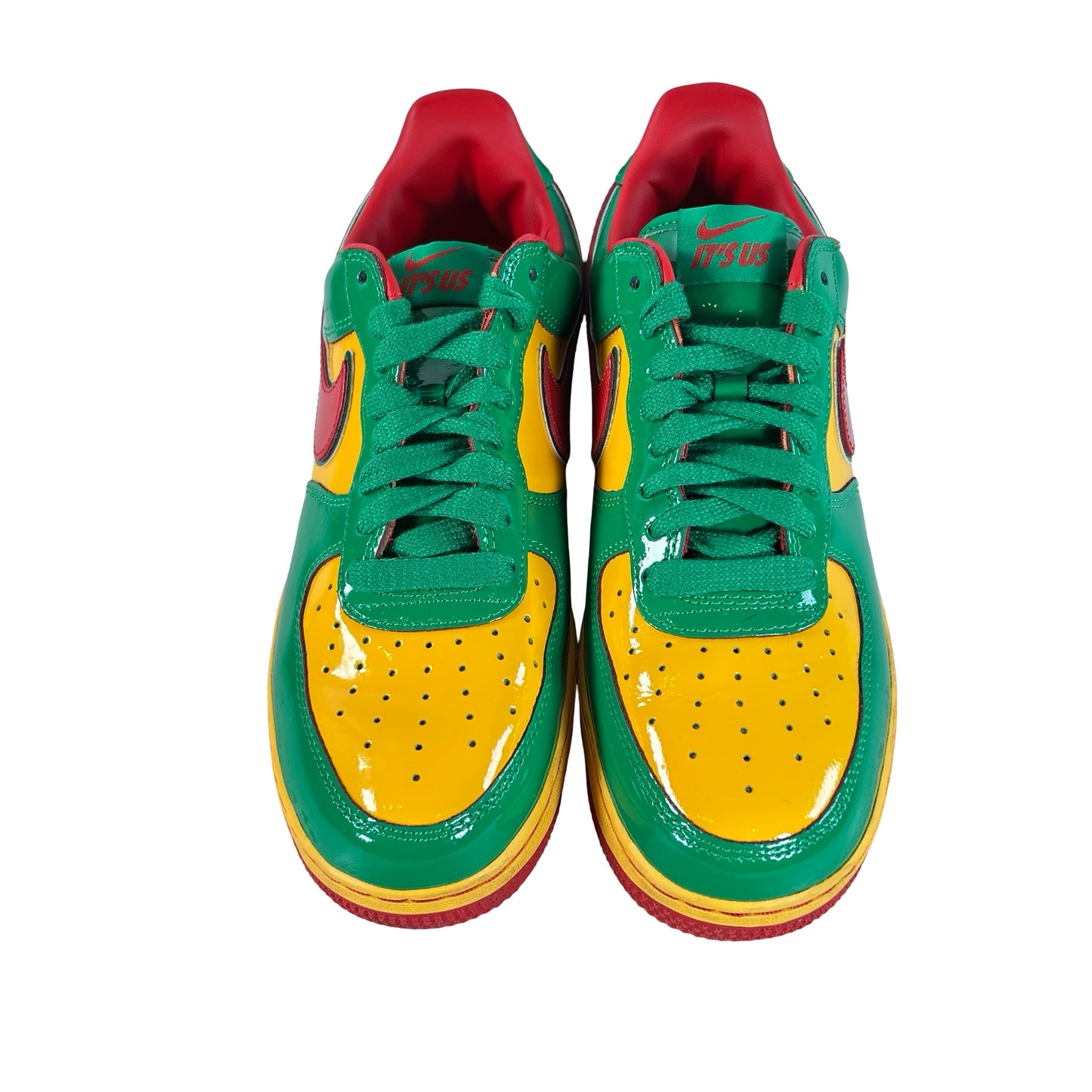 IH4383 300 Nike Air Force 1 Low Lil Yachty Concrete Boys Lucky Green [USED] - 8.5 M (Used)